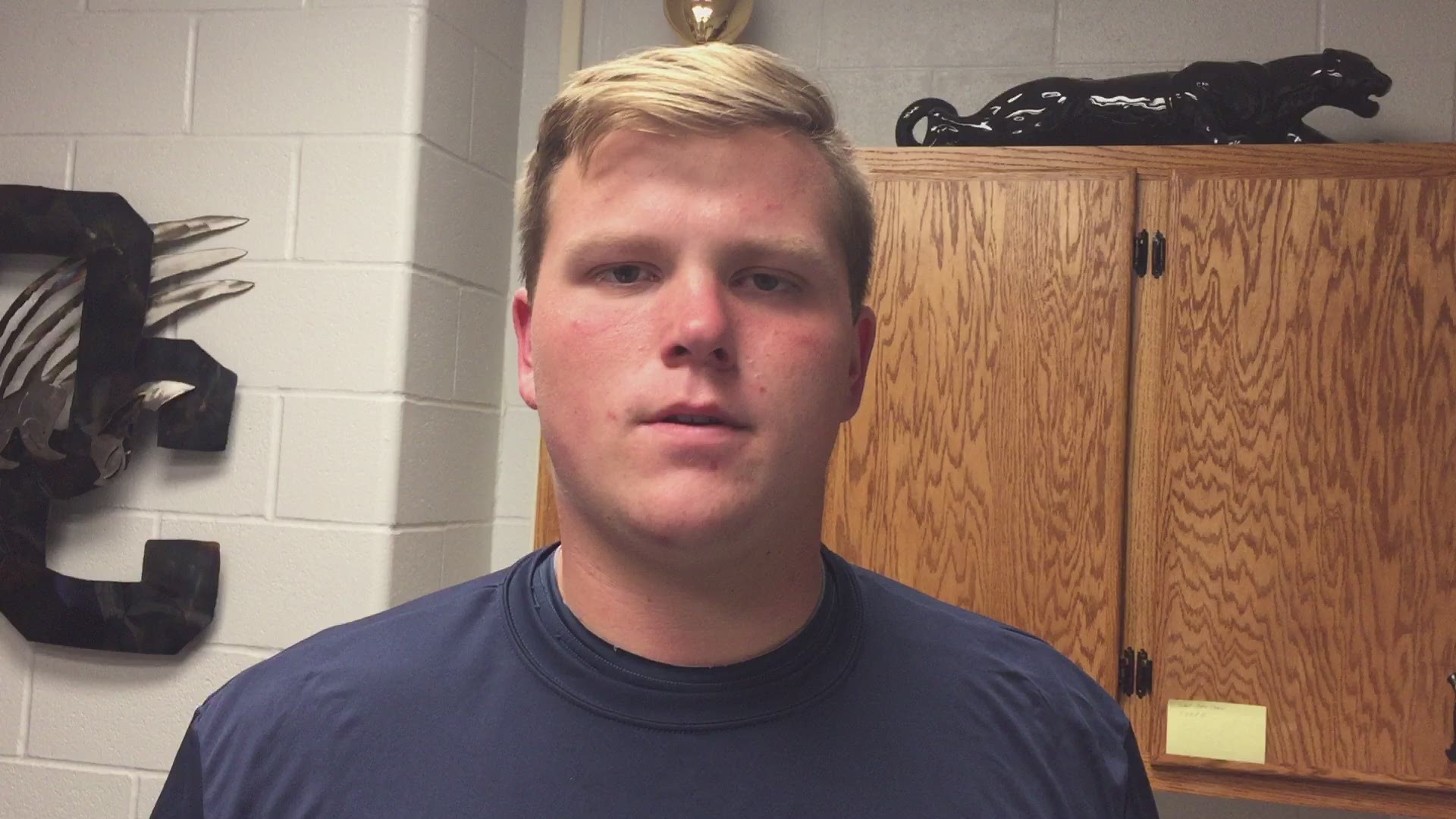 O'Connor offensive guard Brannon Brown on playing Brandeis