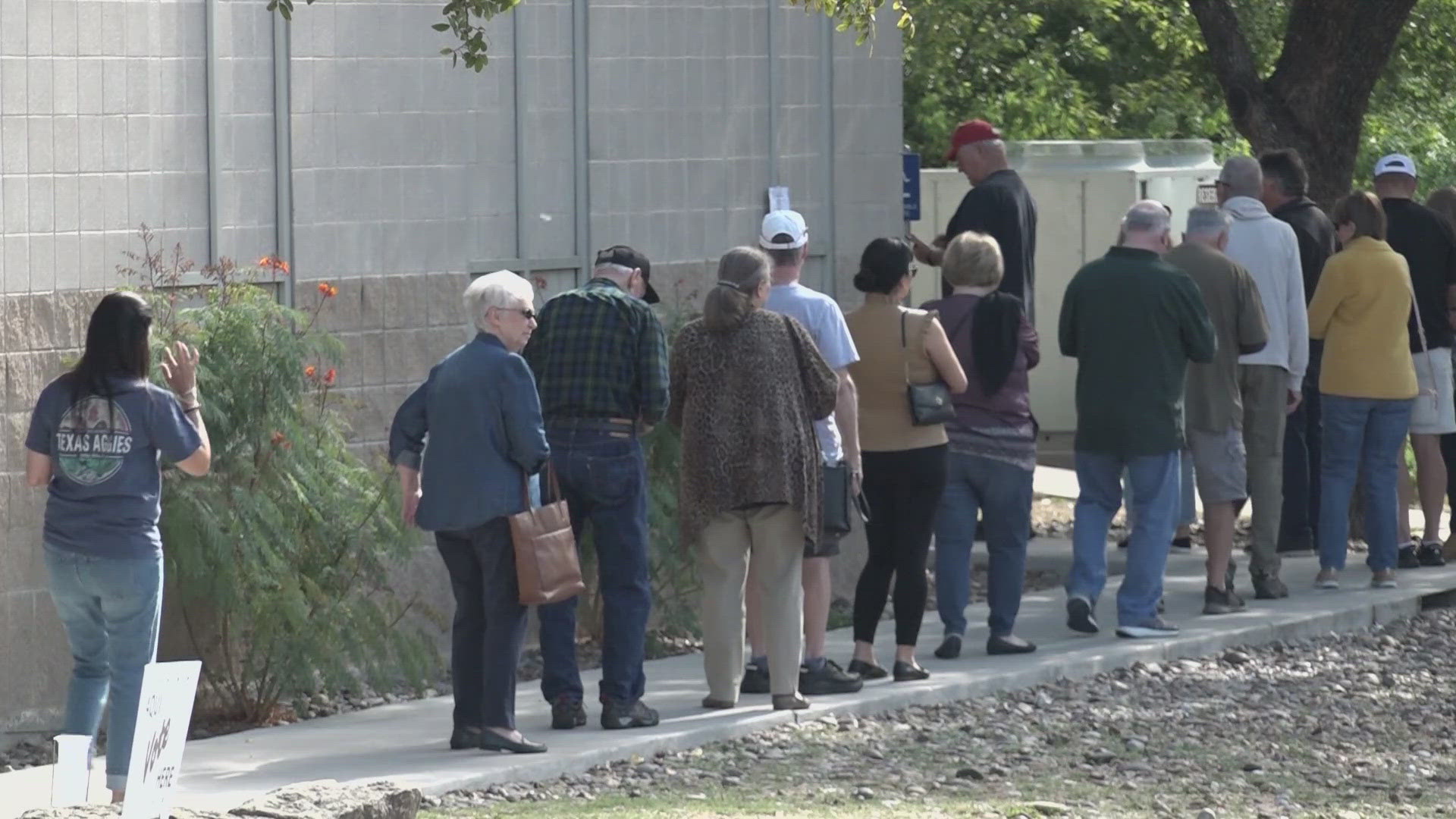 Officials say that nearly half of the registered voters have already cast their ballots, but still millions are expected to vote today.