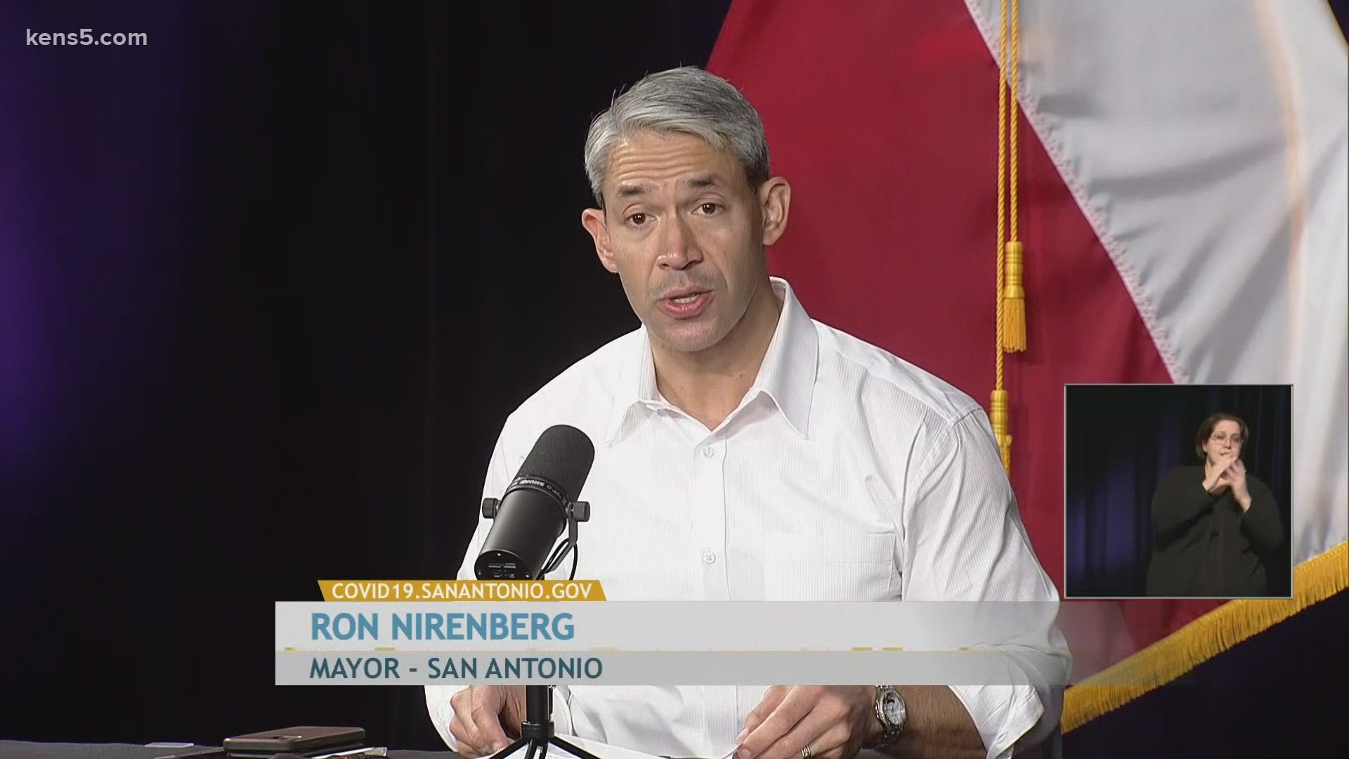 Mayor Nirenberg reported 1,499 new cases, bringing the total in Bexar County to 83,125. 9 new deaths were also reported, bringing the death toll to 1,371.