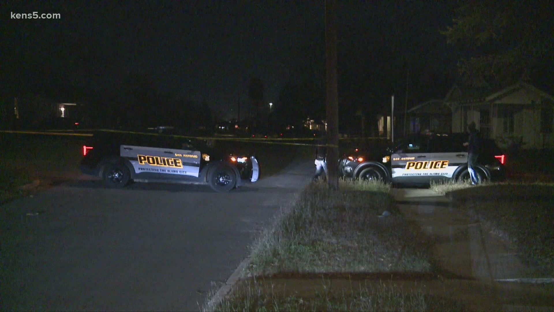 A 60-year-old man heard noises outside his home, and when he opened the front door, he was shot in the leg, the San Antonio Police Department said.