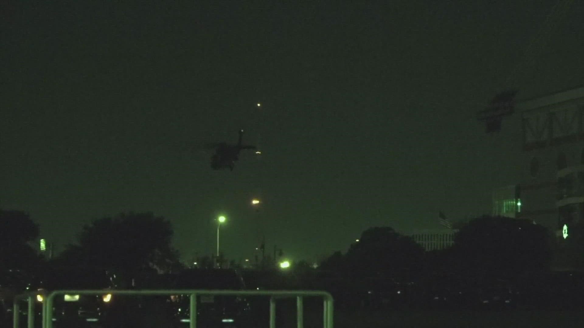 The training exercises are happening at night, and include low-flying helicopters, simulated gunfire, and controlled explosions. Here's what the city had to say.