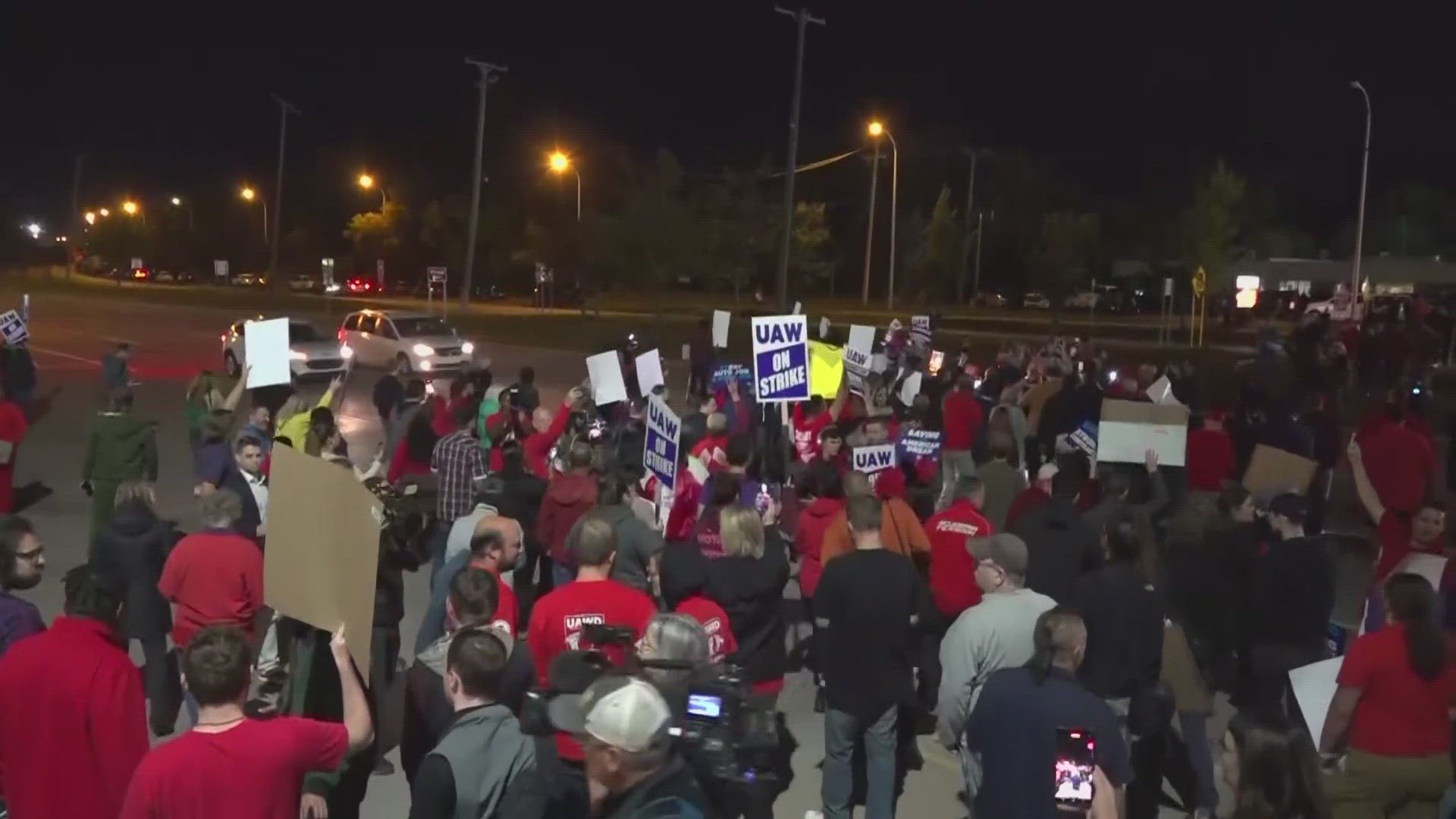 This kicks off one of the biggest labor strikes to hit this country in years.