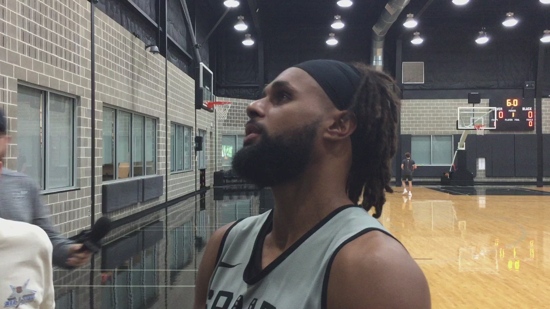 Spurs guard Patty Mills on the team's injuries