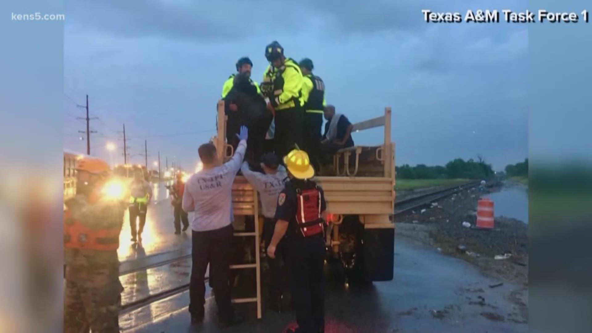 Several local first responders are specially trained to help in times of disaster. This San Antonio First Responder reflects on rescue missions during Imelda.