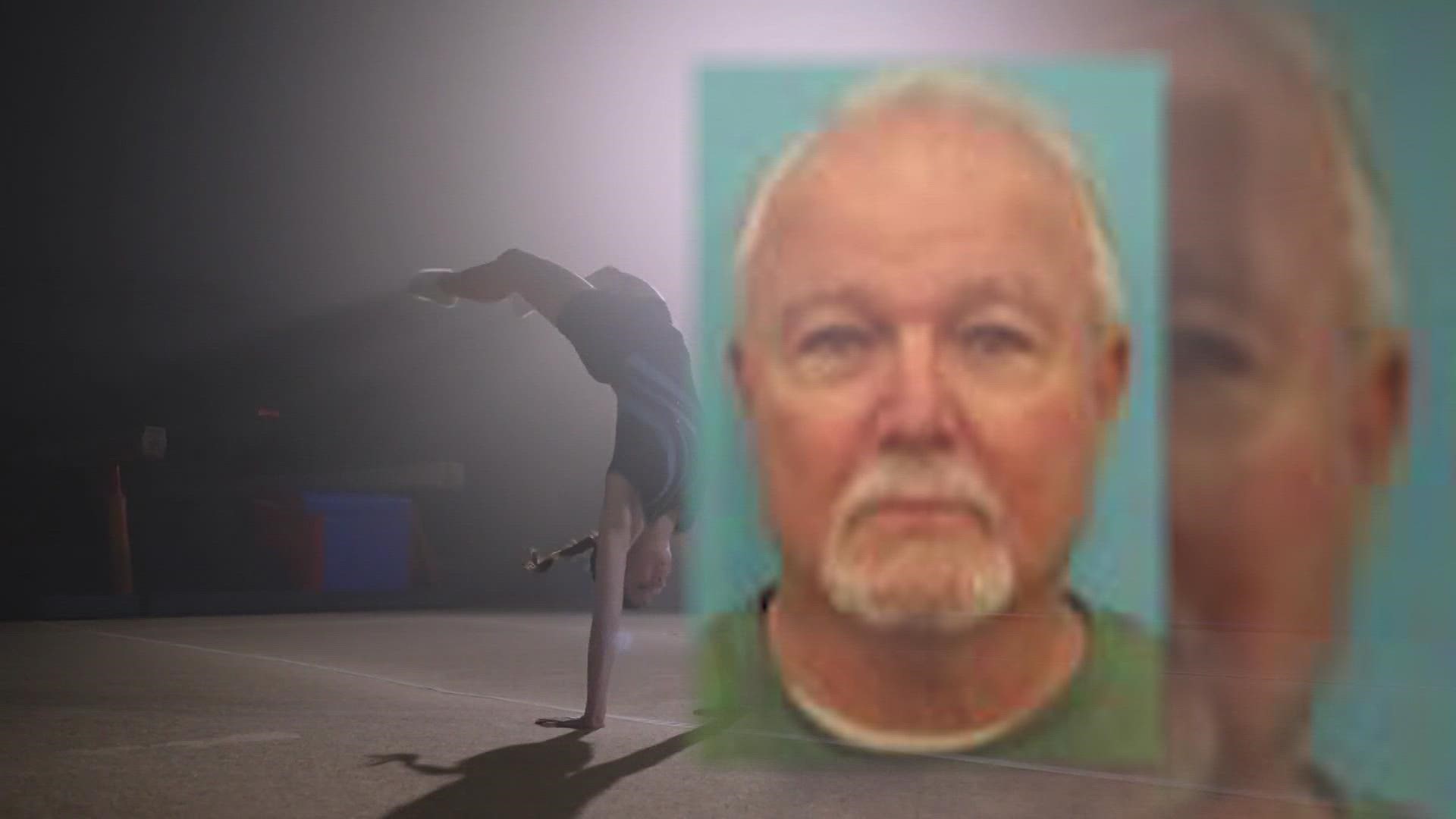 The nine-year-old girl alleges 74-year-old Mike Spiller put his hand inside her leotard during a practice at the Boerne Gymnastics Center in April.