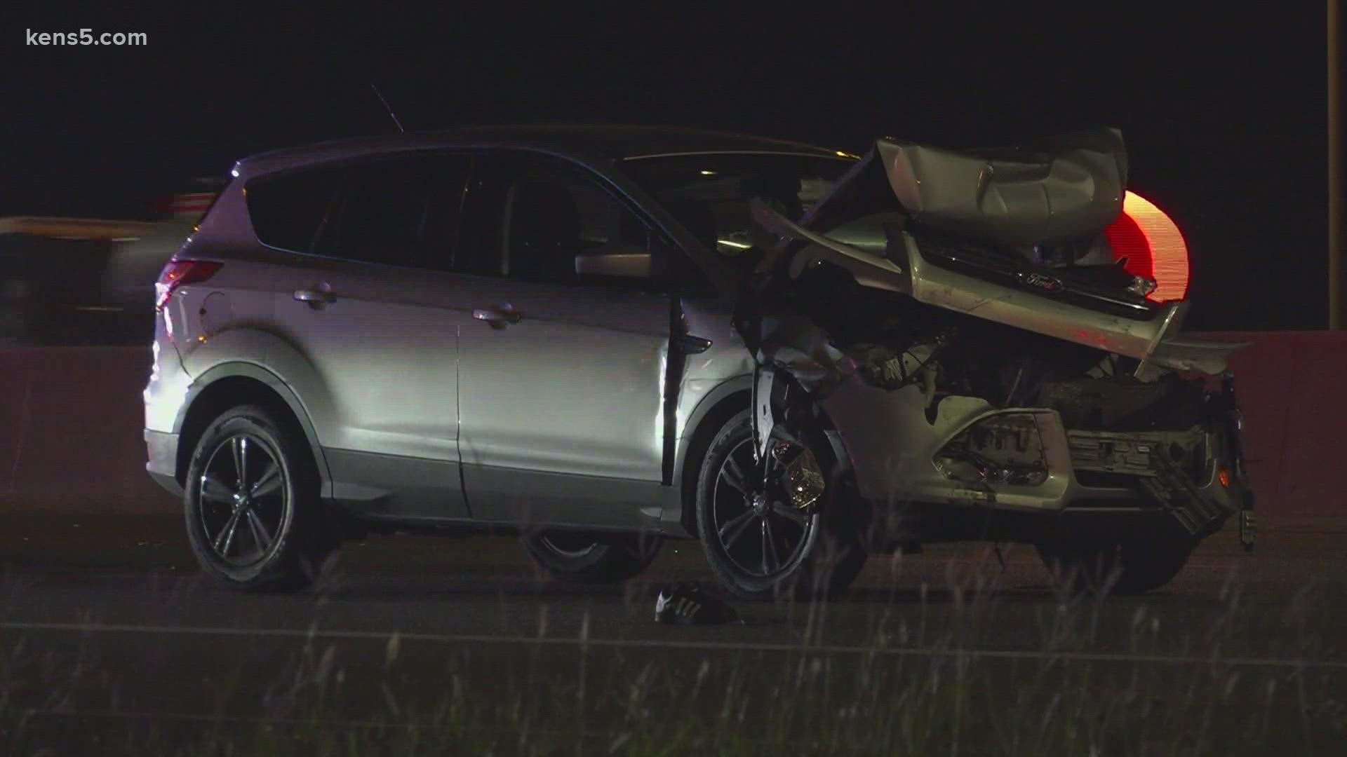 Two people dead after being hit by a van on the highway | kens5.com