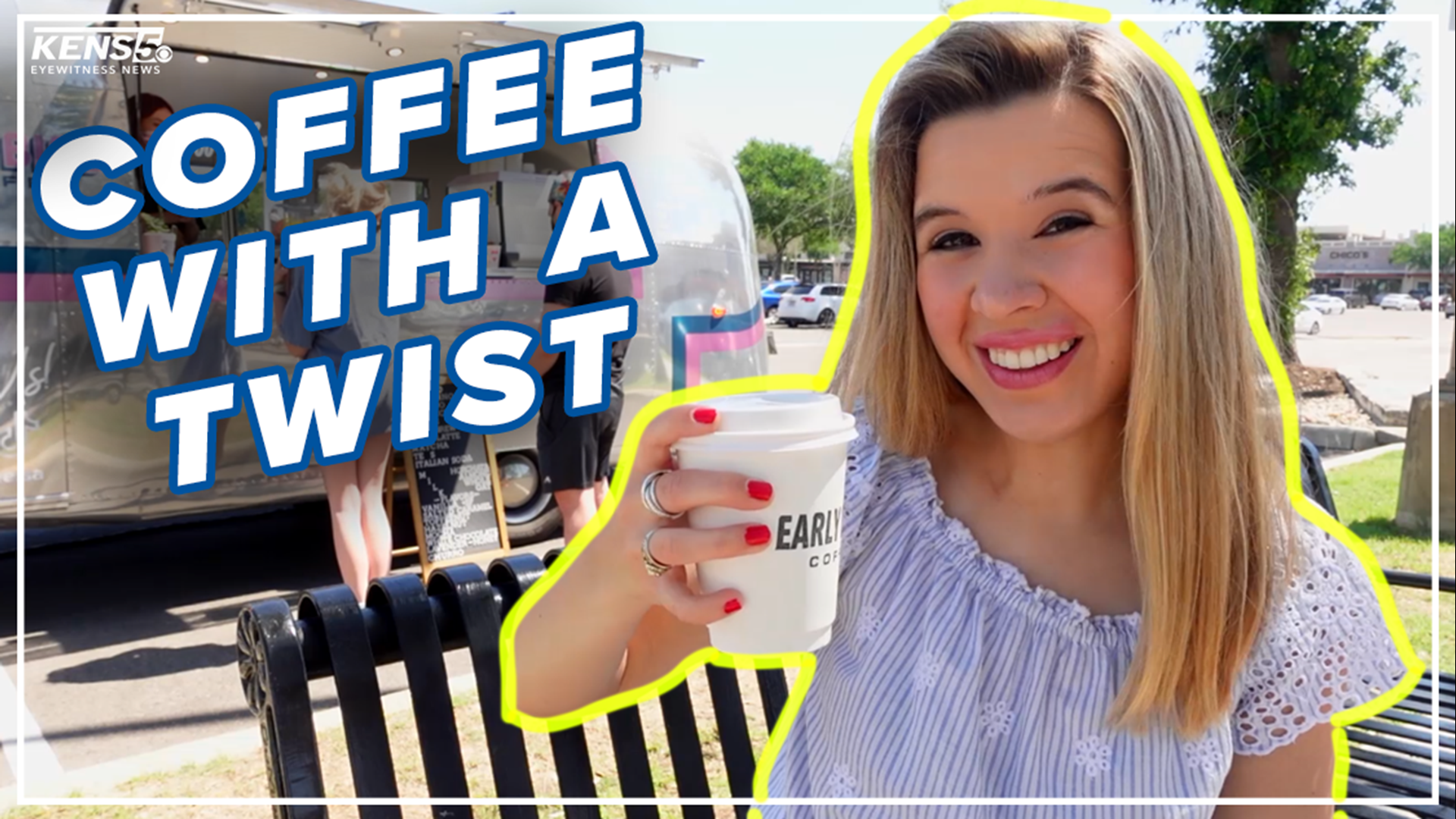 One San Antonio food truck has been getting a lot of buzz on social media, totaling thousands of "likes." Lexi Hazlett takes you to Early Bird Coffee.