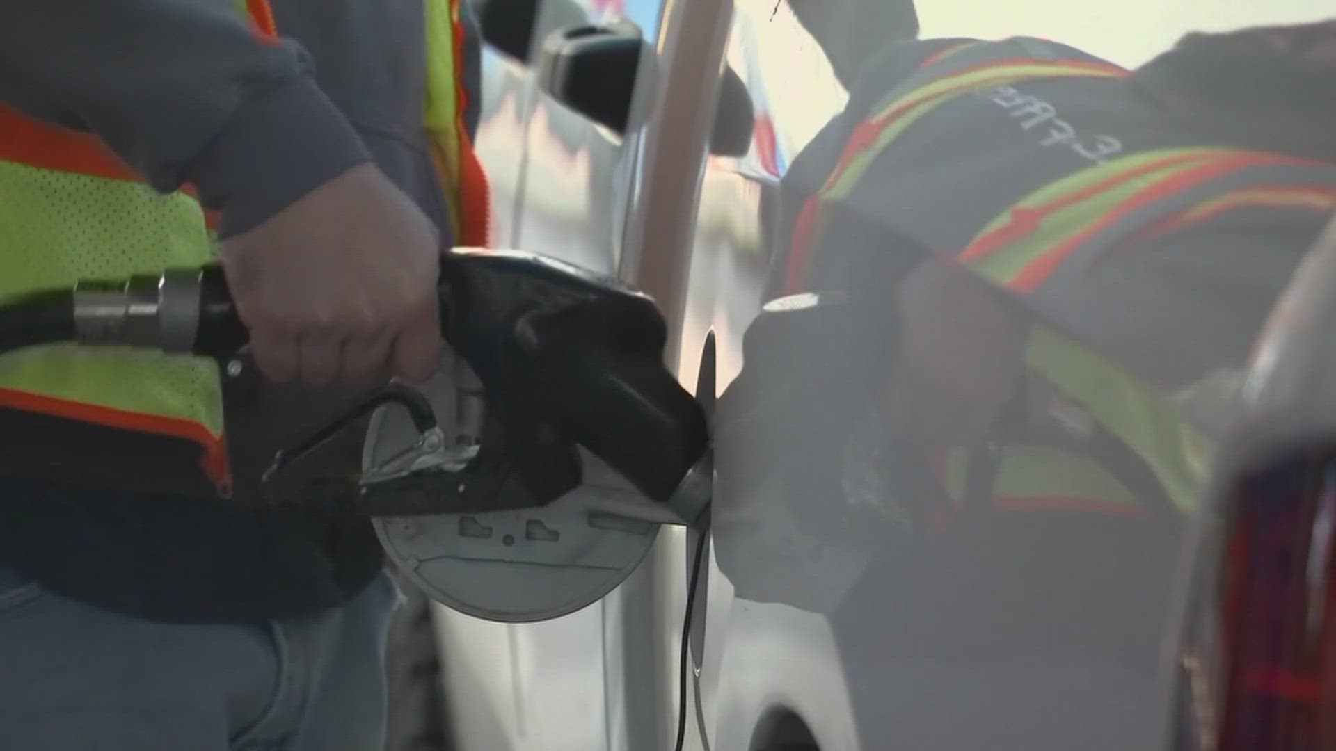 AAA says price of gallon of gas went up 13 cents over the past week