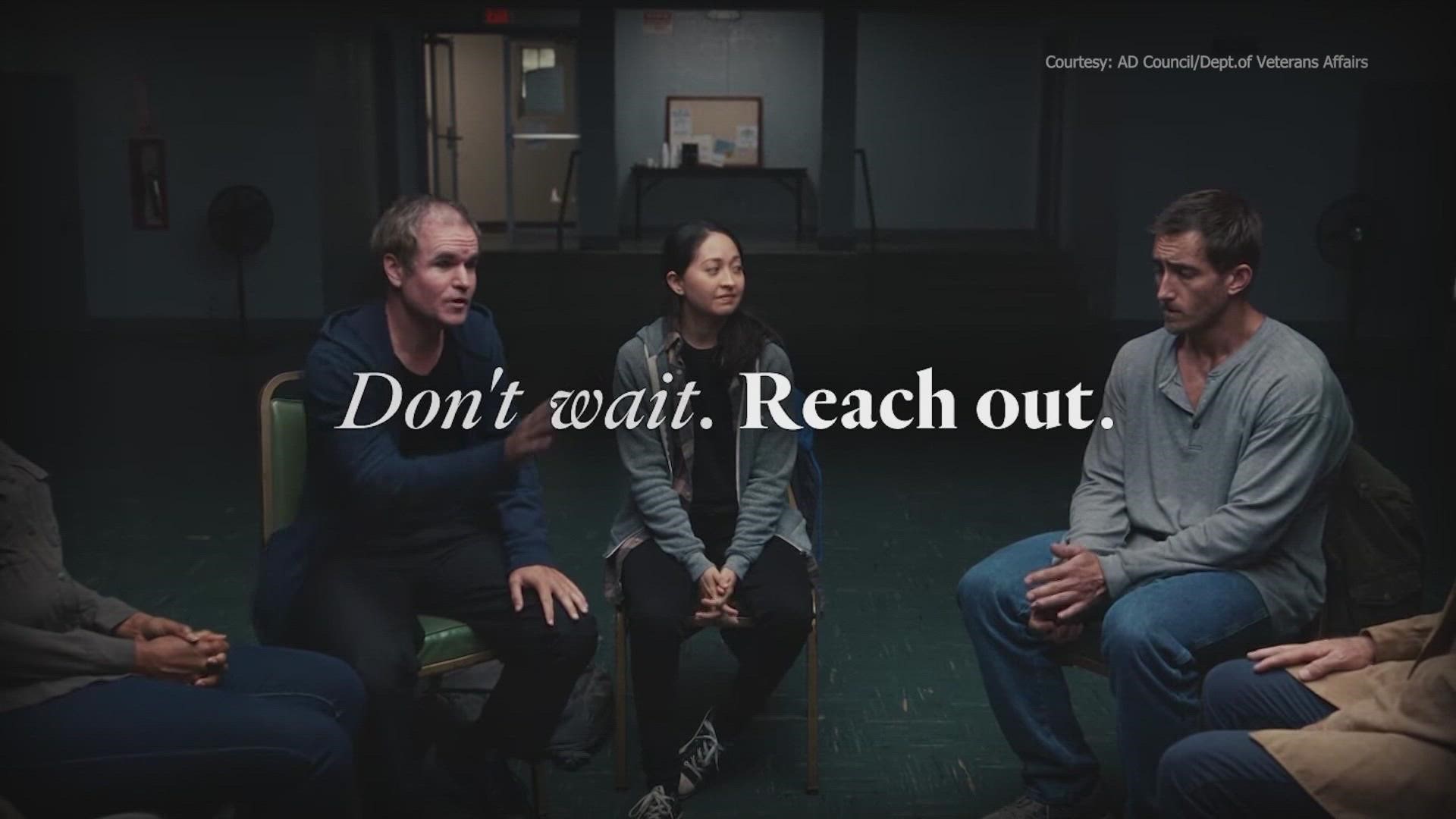 Our Marvin Hurst explains the campaign, "Don't wait, reach out."