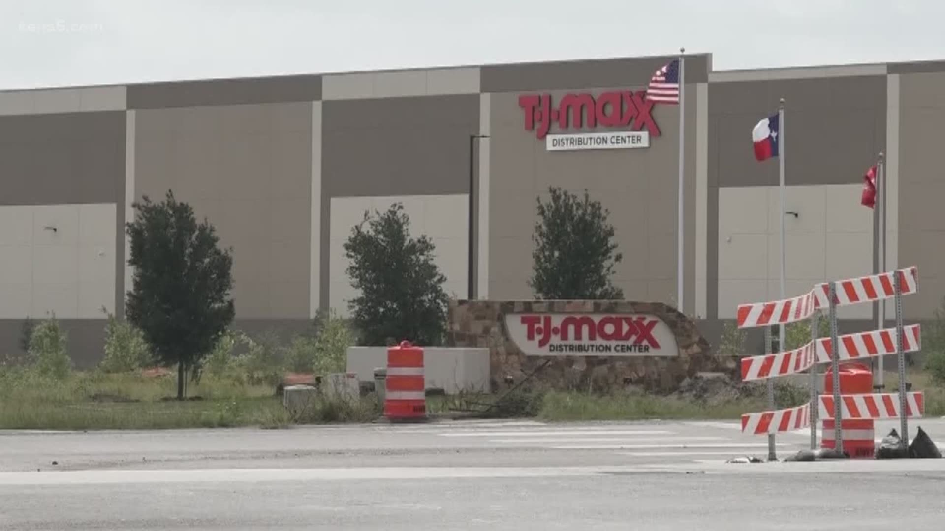 The openings come courtesy of T.J. Maxx, which announced a new distribution center coming to the Alamo City.