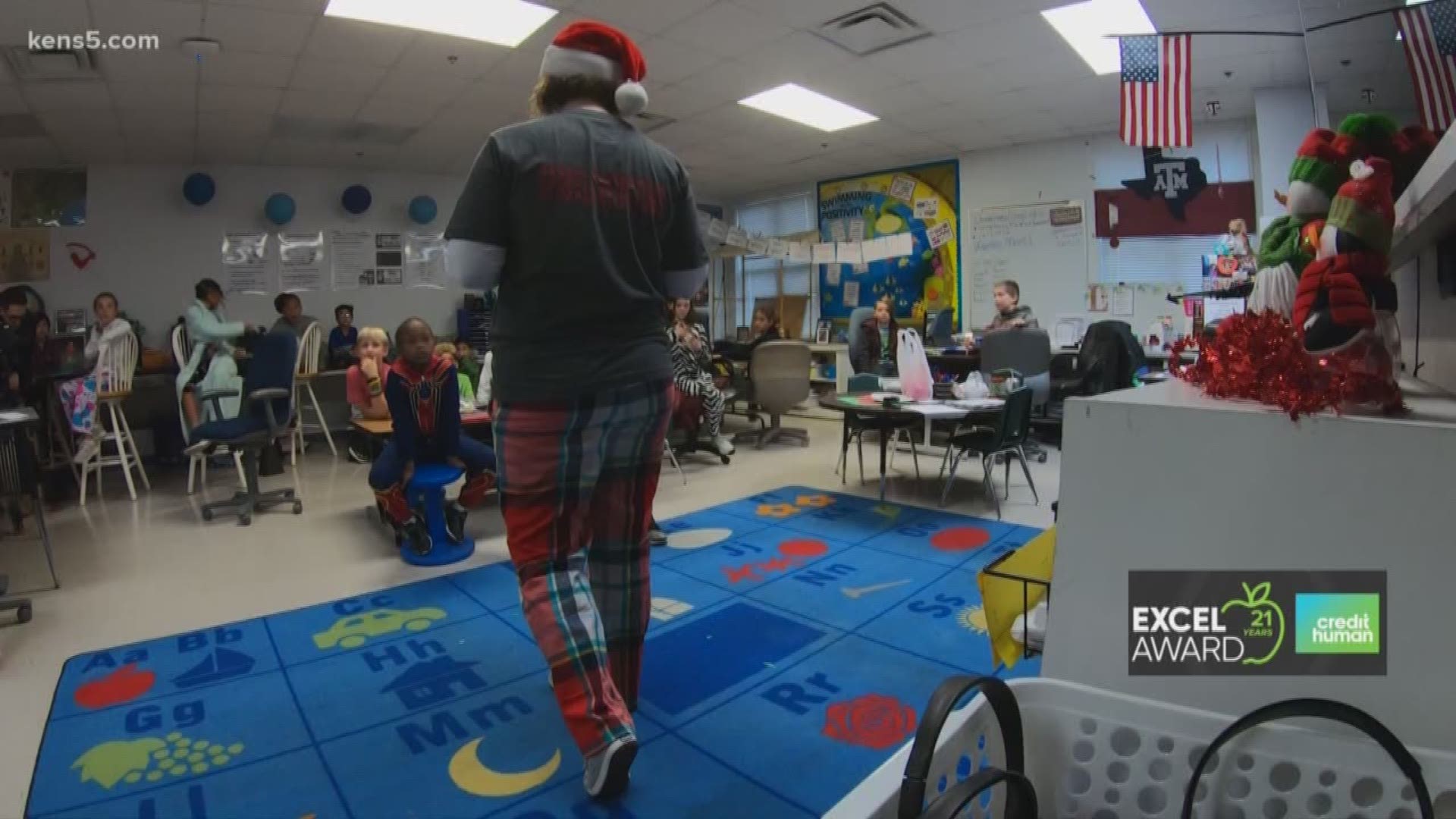 Typically, nothing can top Pajama Day at Watts Elementary School, except for the surprise we planned for one of its teachers.