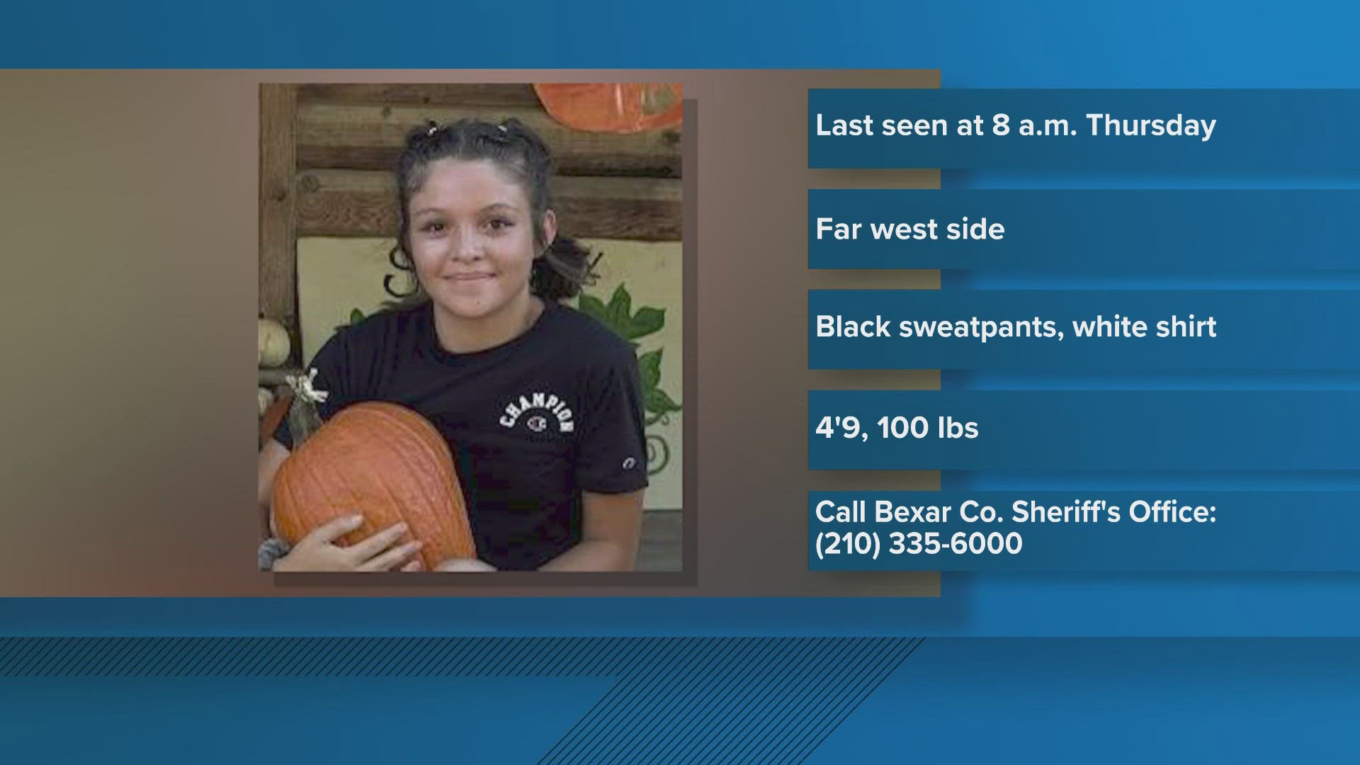 Authorities search for missing Bexar County teen last seen leaving for ...