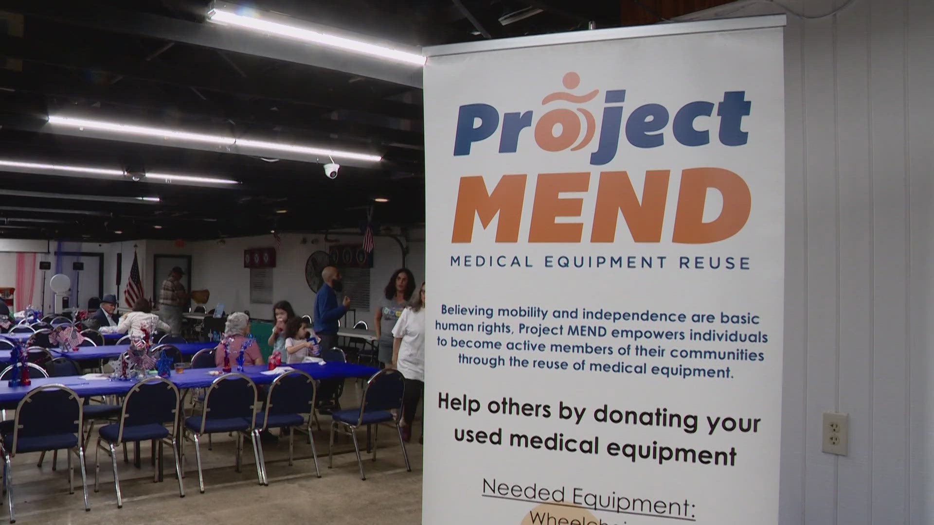 For the past 30 years Project MEND has promoted self-sufficiency by providing refurbished medical equipment for the community’s most vulnerable people – for free.