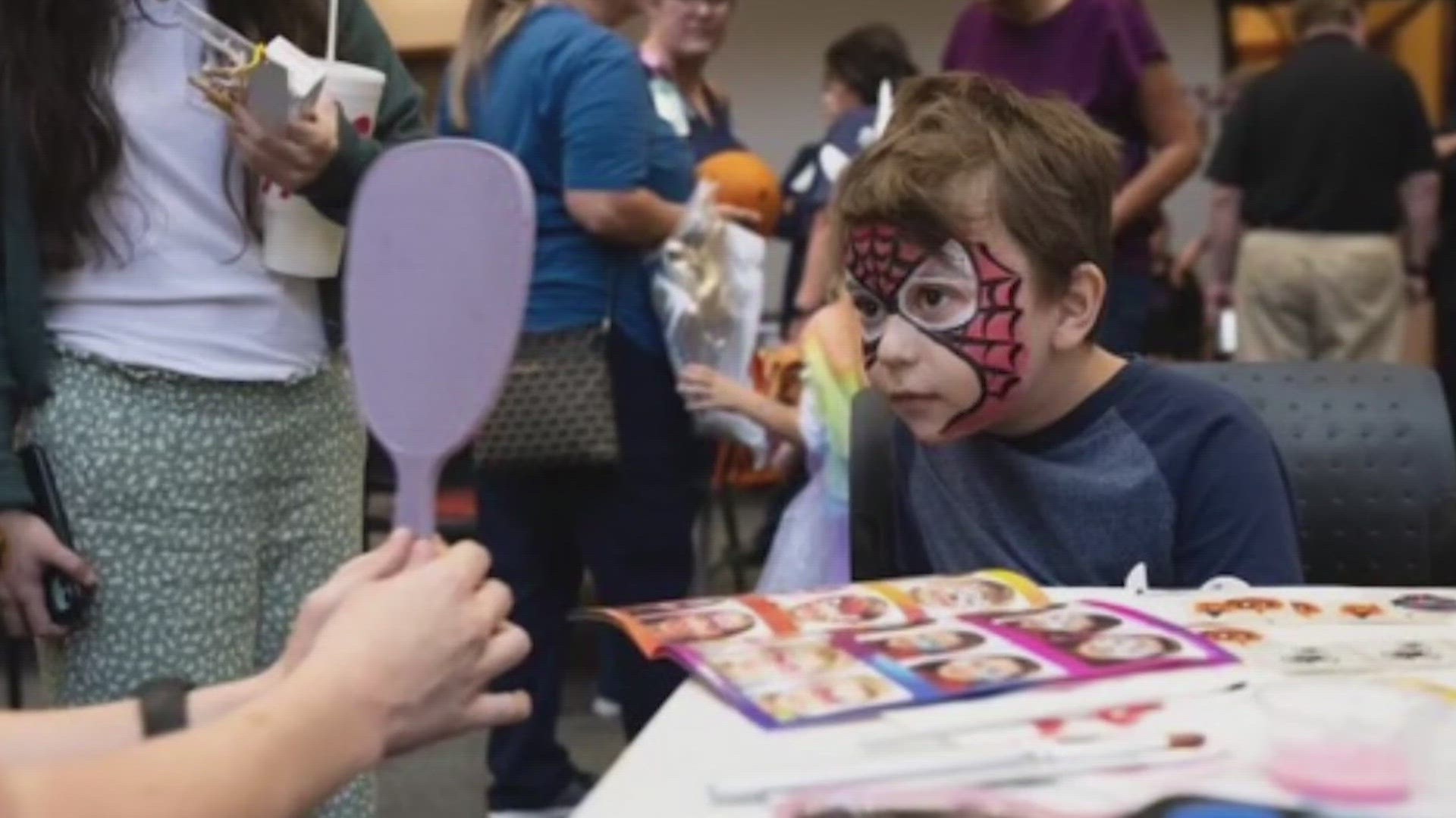 Noah Adams is gathering Halloween costumes for the kids, knowing how important it is to make holidays special for children who can't leave the hospital.