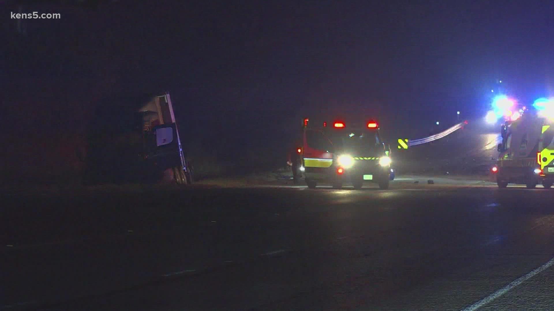 A 26-year-old man was killed in the crash after he entered the lane of an oncoming 18-wheeler --- hitting the truck head on, authorities say.