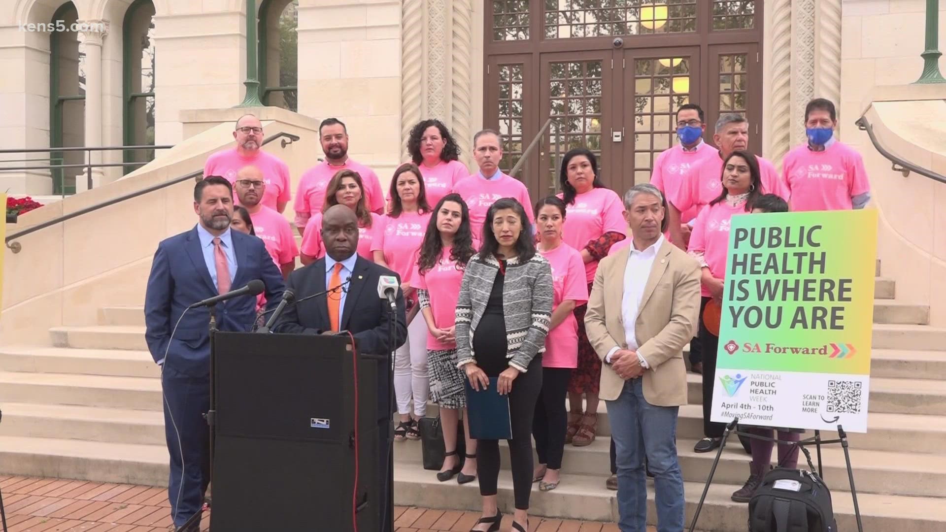 Metro Health and city leaders launched "SA Forward" to address health disparities across San Antonio in several different areas.