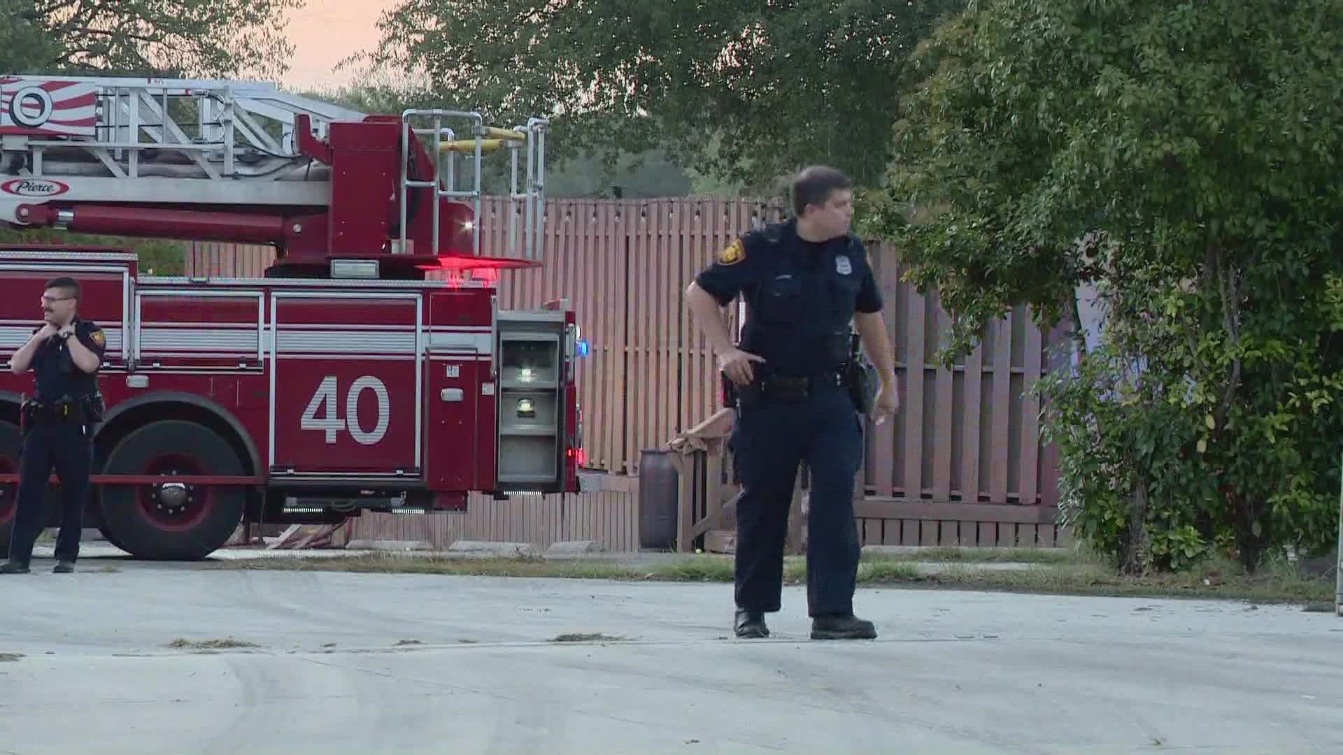 The driving range on the far northeast side of San Antonio had been closed for some time, fire officials said.