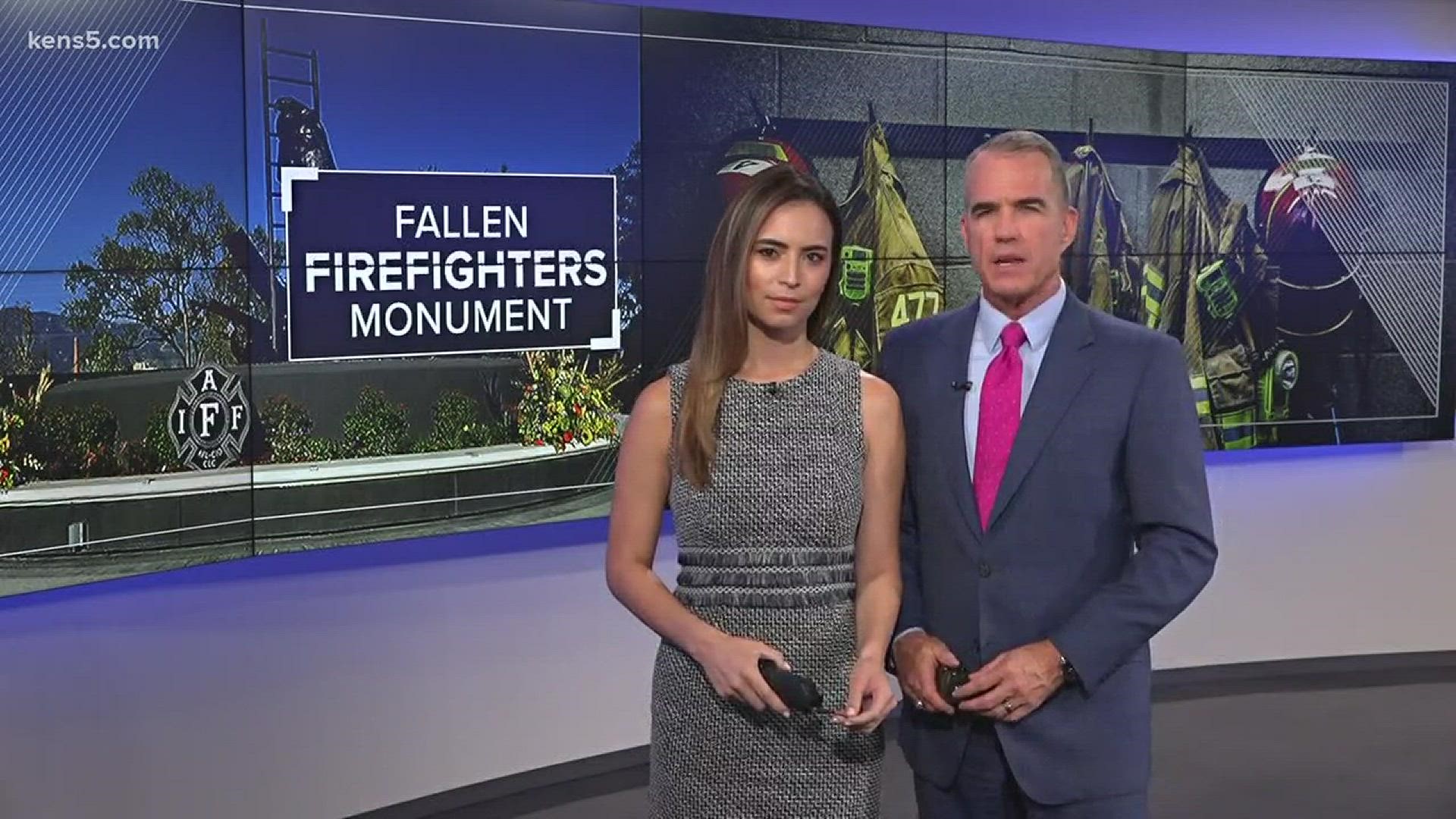 SAFD firefighters travel to Colorado where Scott Deem's name is added to national Fallen Firefighters Monument.