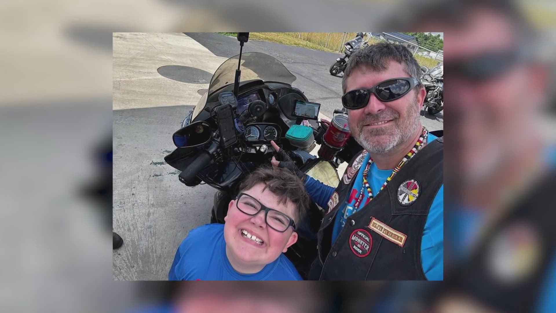 Nonprofit Mile Monsters Inc is championing his cause to give him the chance to live everyday like it's his last.