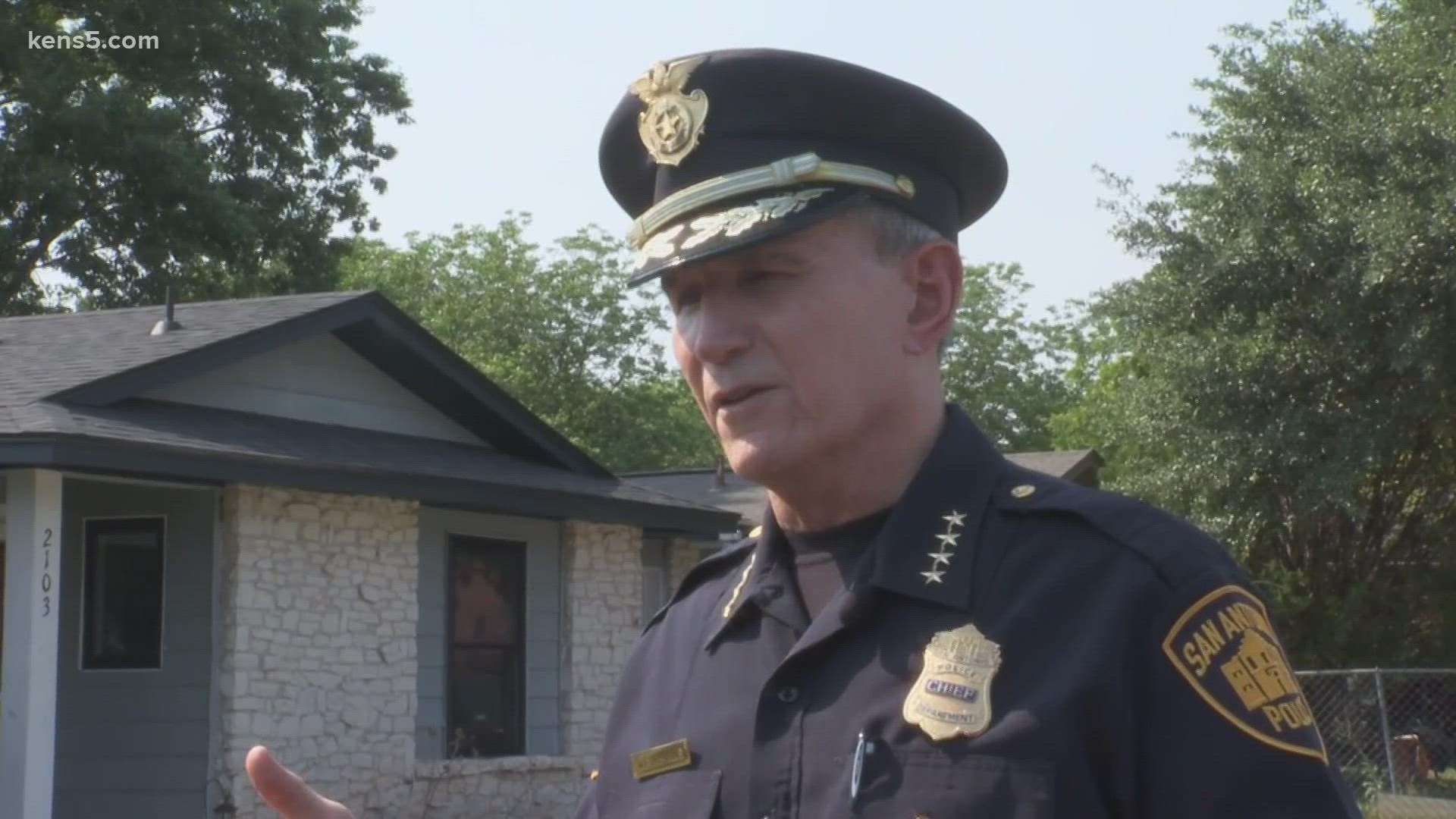"There's too much of it going on, where people are settling these disagreements with firearms," SAPD Chief William McManus said.