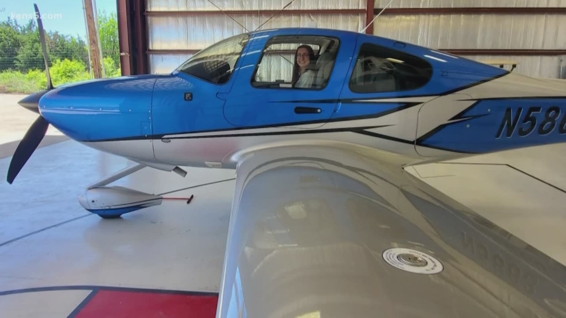The Air Force and the aerospace industry are hoping to address a national pilot shortage by inspiring high school students - including one high schooler in San Antonio - to pursue their aviation careers.