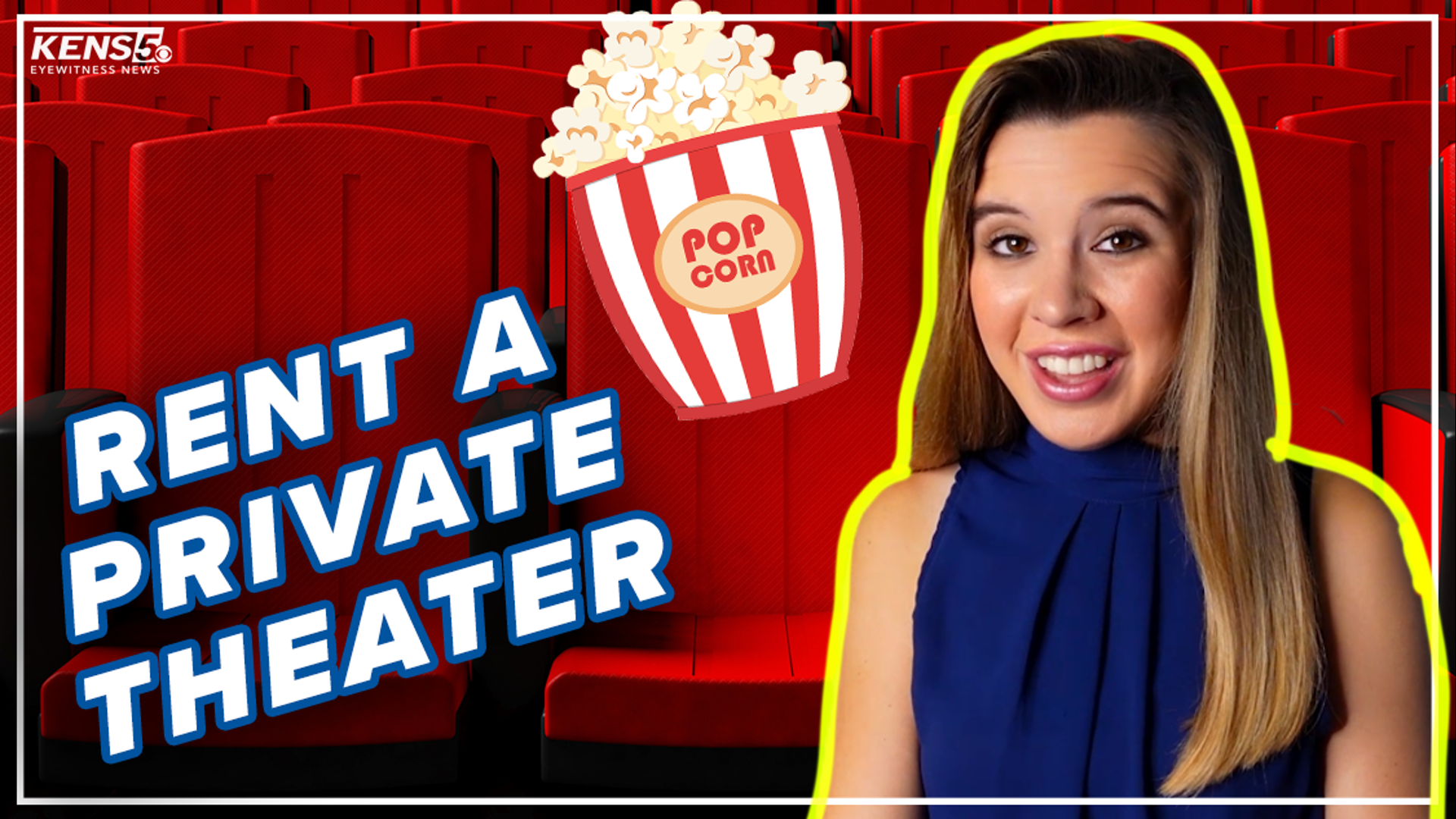 AMC is just one cinema chain allowing private parties to rent out individual screens. Digital Reporter Lexi Hazlett shows you how it works.