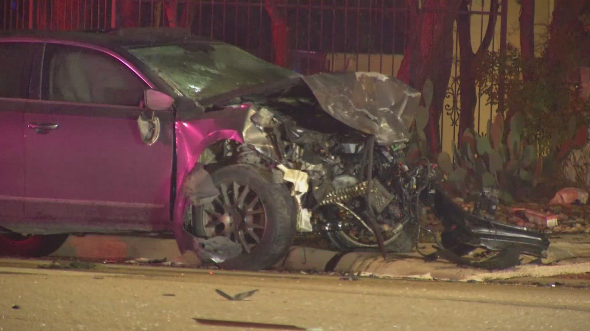 2 men in hospital following crash on northeast-side, San Antonio police ...