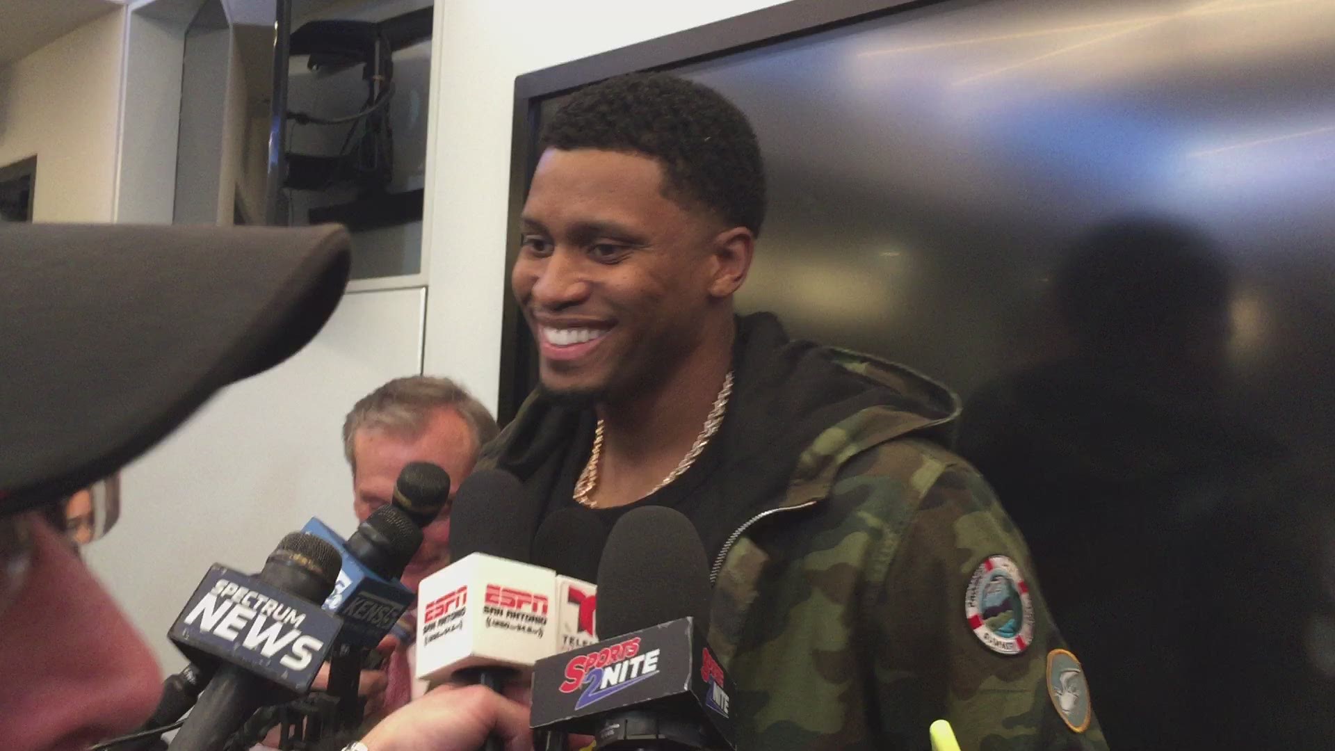 Rudy Gay on the Spurs' win over the Timberwolves in their season opener