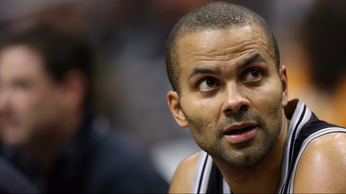 Spurs honor Tony Parker with jersey retirement ceremony