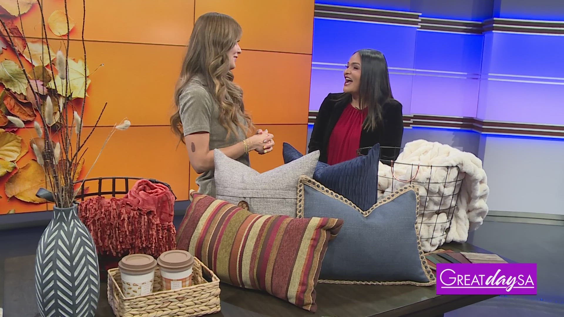 Melissa Fields with Shades of Gray Design Studio shares the latest home decor trends for the fall.