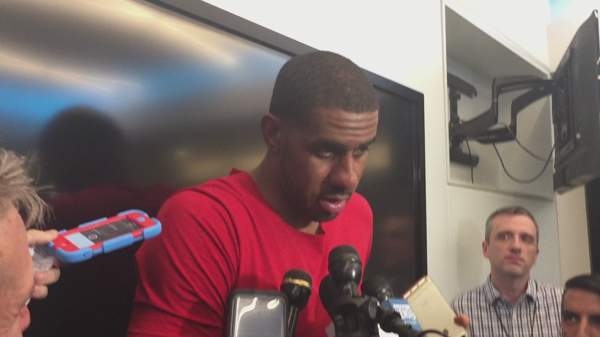 LaMarcus Aldridge talks about the Spurs' win over the Thunder