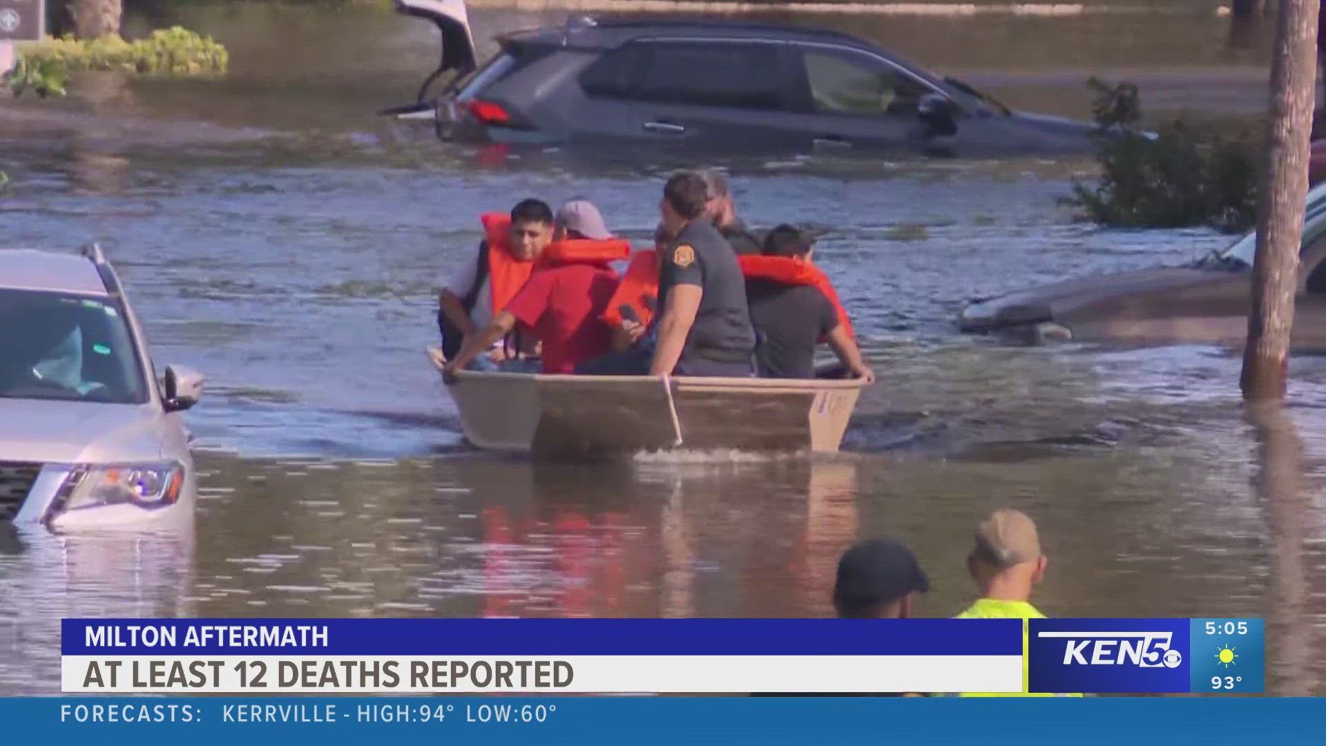 A wave of tornados added to Hurricane Milton's destruction as it made landfall in Florida.