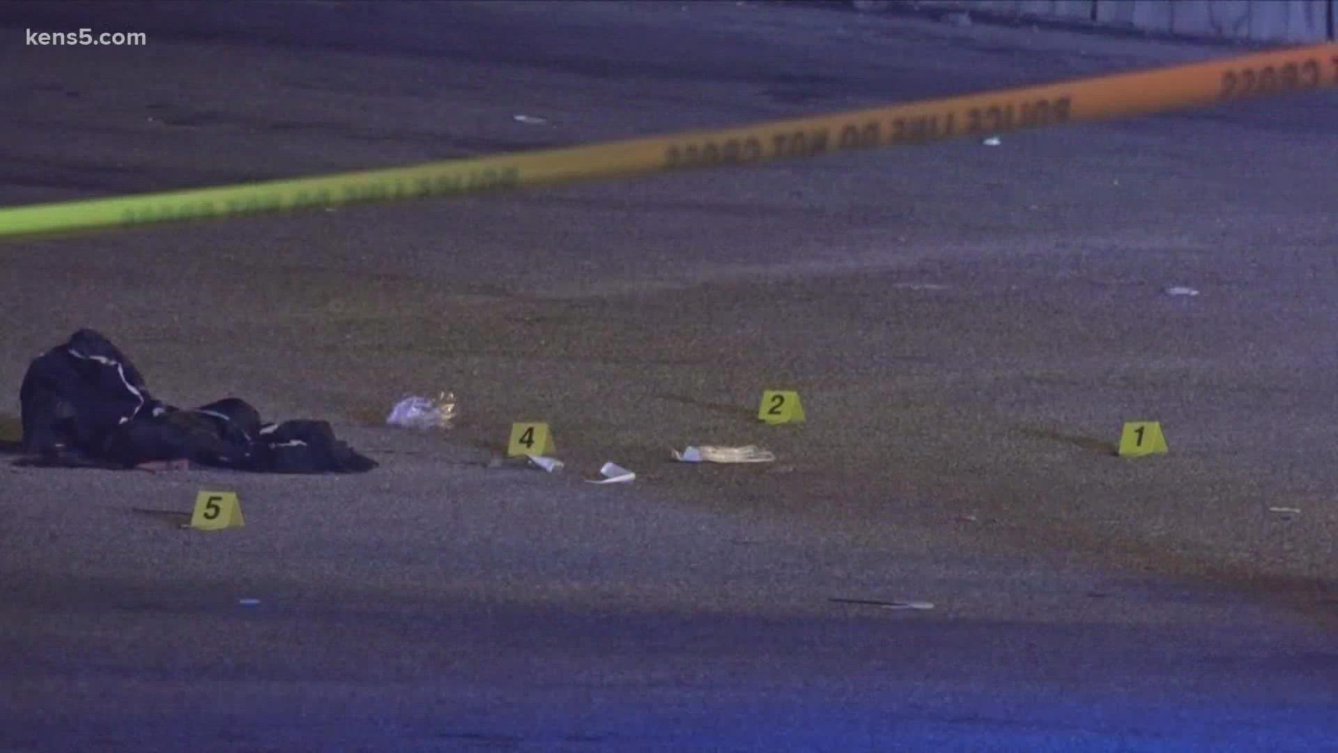 Police say one person was shot in the head and taken to the hospital in critical condition.