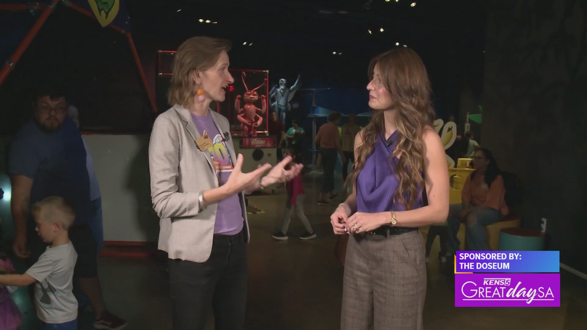 Fun new exhibit at the DoSeum | Great Day SA | kens5.com