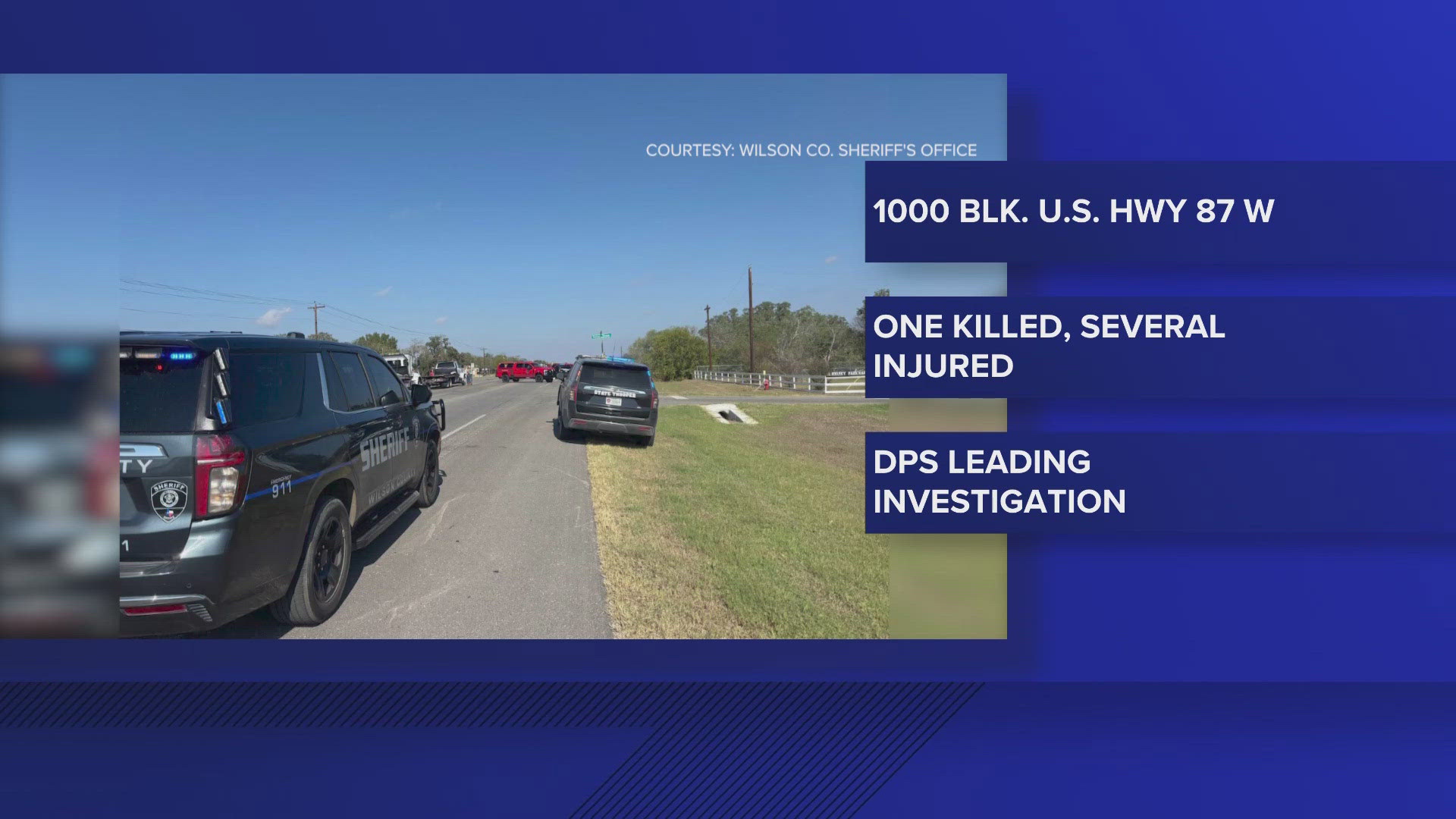 One person dead, multiple people injured in Wilson County crash ...