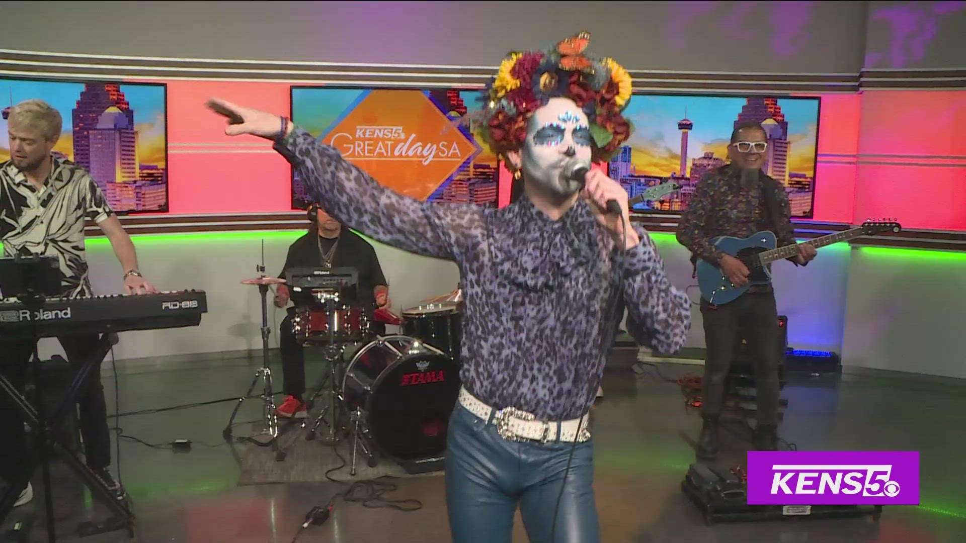 Singer-Songwriter Miguel St. Michael and his band perform a spooky cumbia in-studio. 