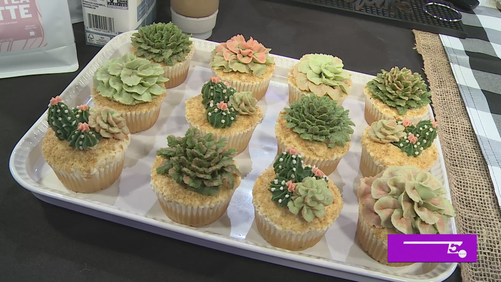 The Spotted Deer Coffee Company show Roma how they whip up delicious coffee & cupcakes.