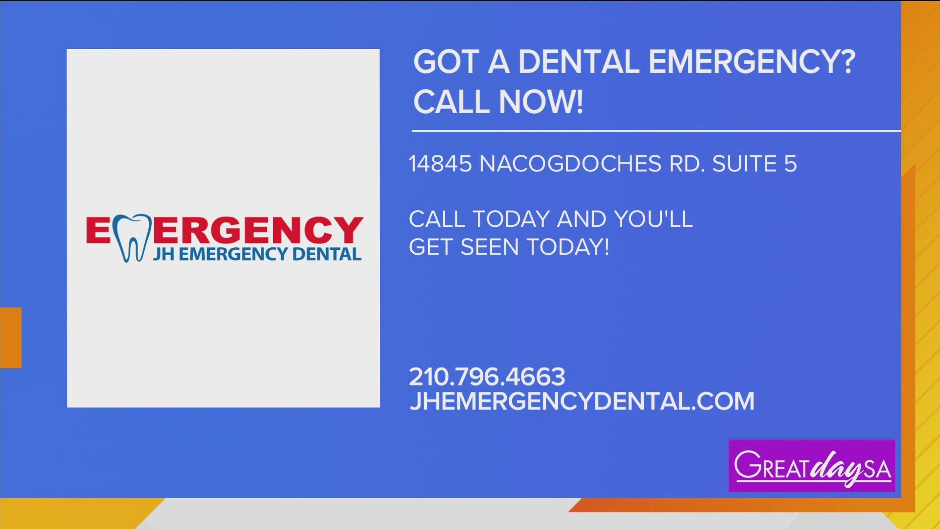 JH Emergency Dental offers emergency services but you don't need to be in pain to have a dental emergency. Here's more information.