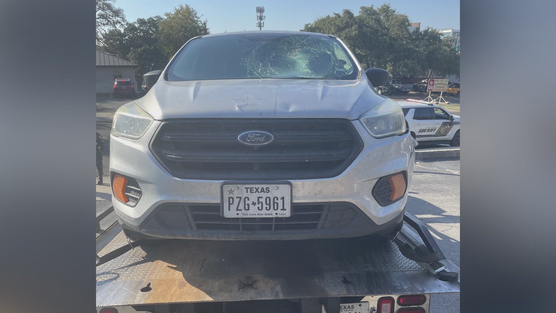 Detectives are searching for the driver who took off. BCSO shared a photo of the suspect's SUV, asking the public for tips.