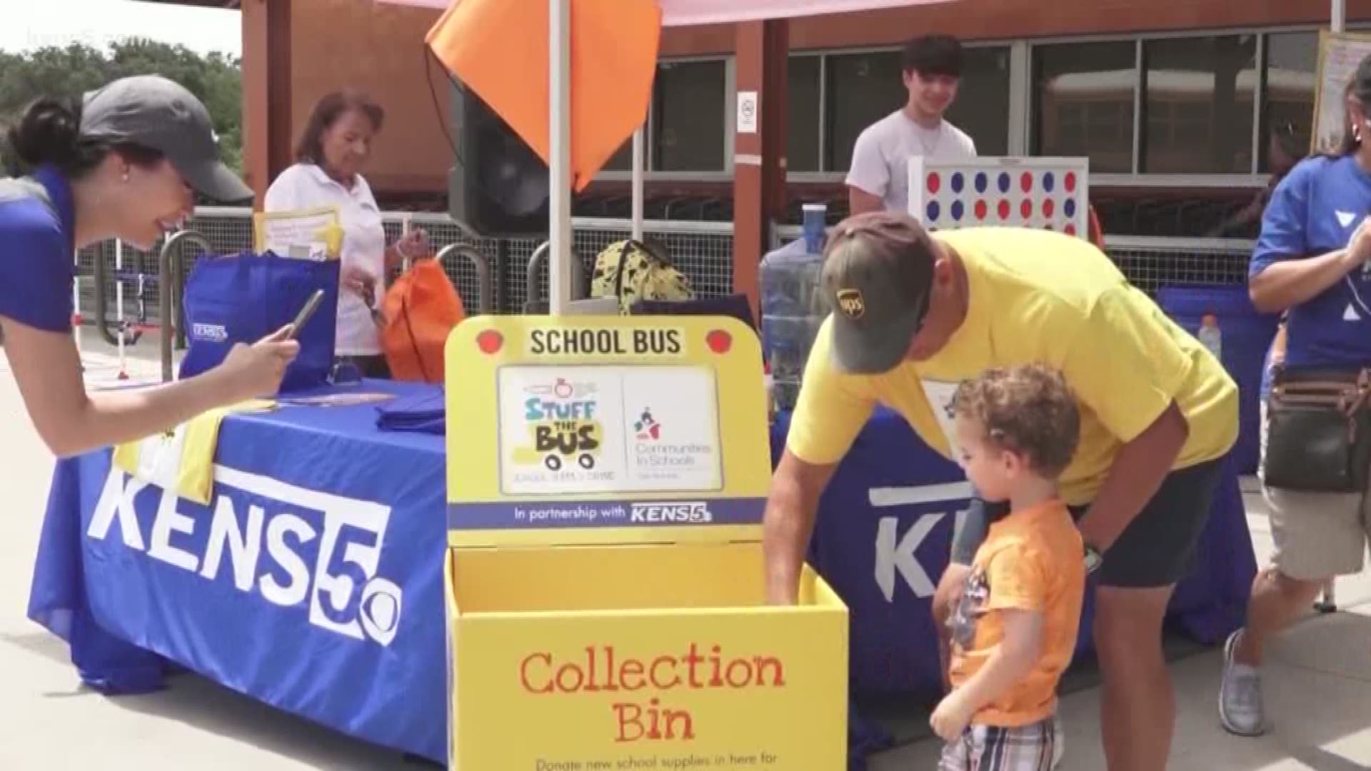 The initiative, a partnerships between KENS 5 and Communities in Schools, was a huge success this year.