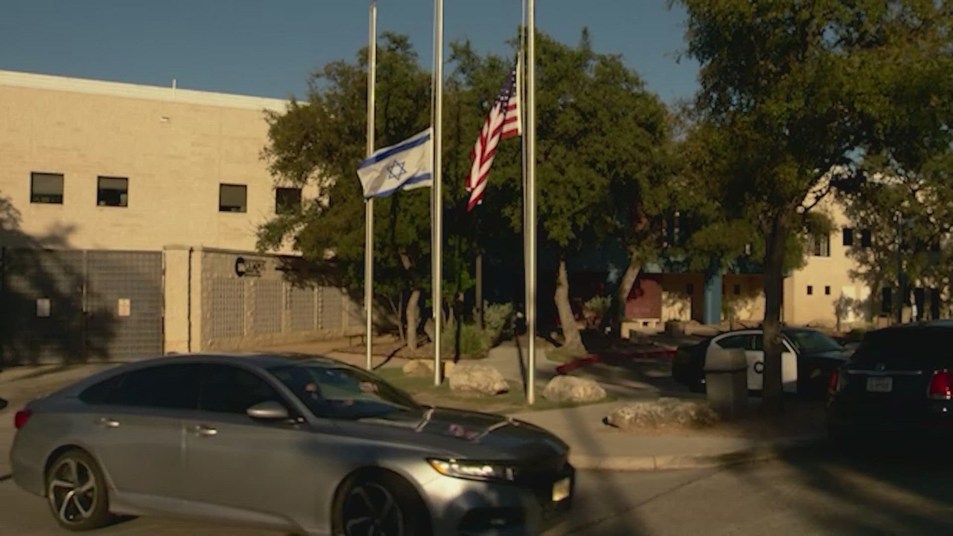 Law enforcement agencies are increasing security at places of worship in San Antonio, while Jewish leaders are calling for peace and unity.