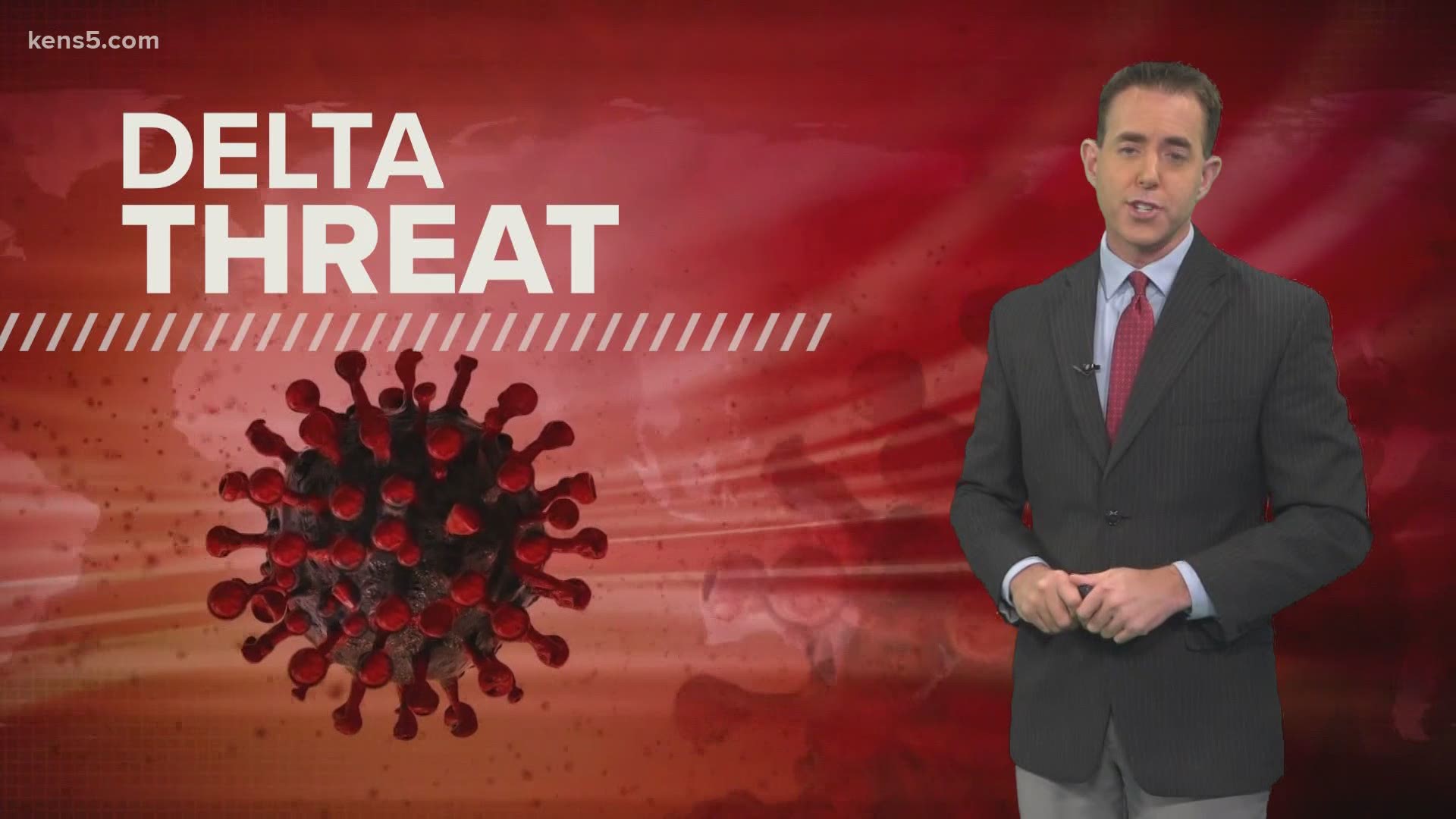 Health experts say the Delta variant of the COVID-19 virus continues to spread throughout San Antonio.