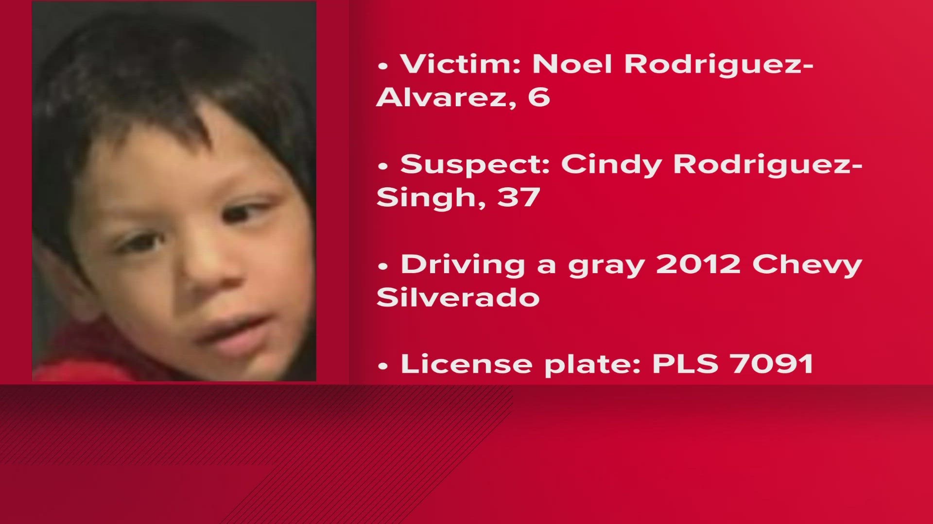 Noel Rodriguez Alvarez was last seen in Everman, Texas.