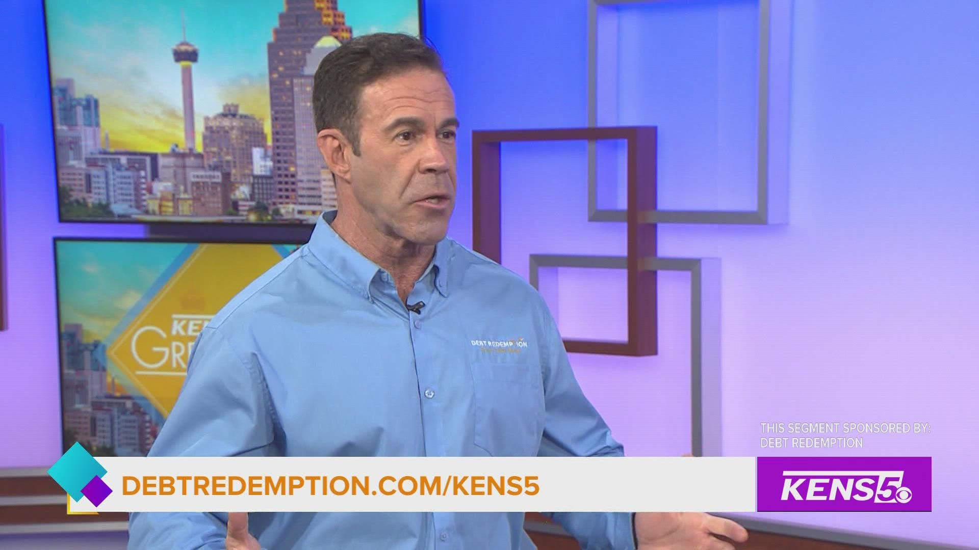 Have lots of credit card debt? There might be a solution. Segment sponsored by: Debt Redemption Texas Debt Relief