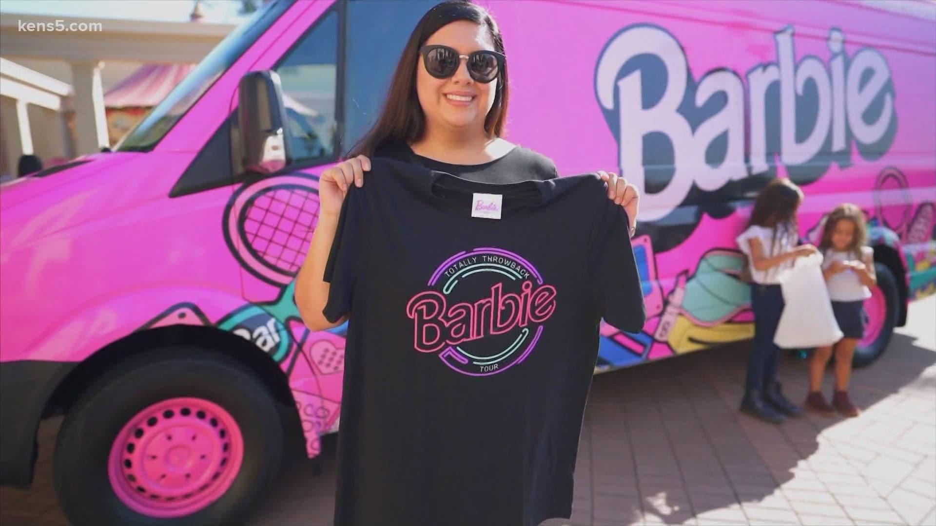 The Barbie Pop-Up Truck is stopping in San Antonio on its national tour Saturday.