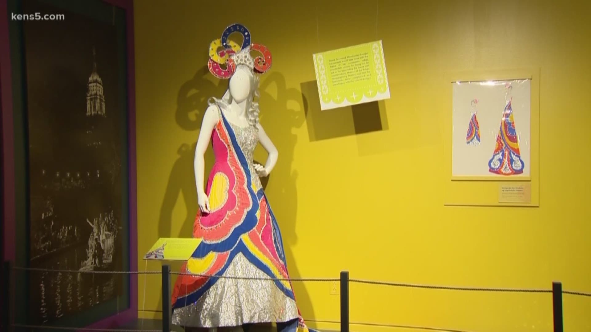 The Witte Museum's latest exhibit, Blast from the Past: Fiesta 1969, takes a trip back in time. The exhibit features fiesta memorabilia but with a space theme this year in honor of the 50th anniversary of the moon landing in 1969.