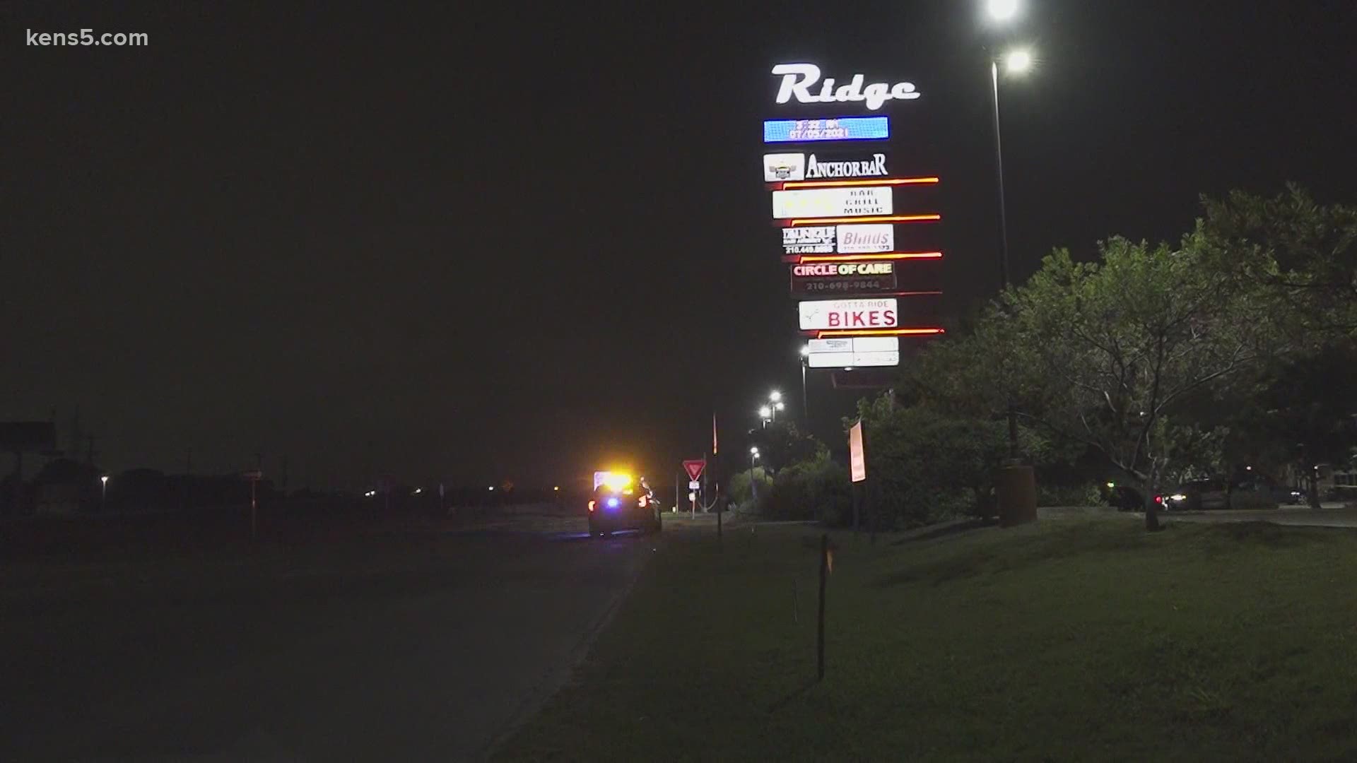 The chaos unfolded in the parking lot of Burnhouse Night Club off Loop 1604 near Lockhill Selma Road around 2:30 a.m. Monday.