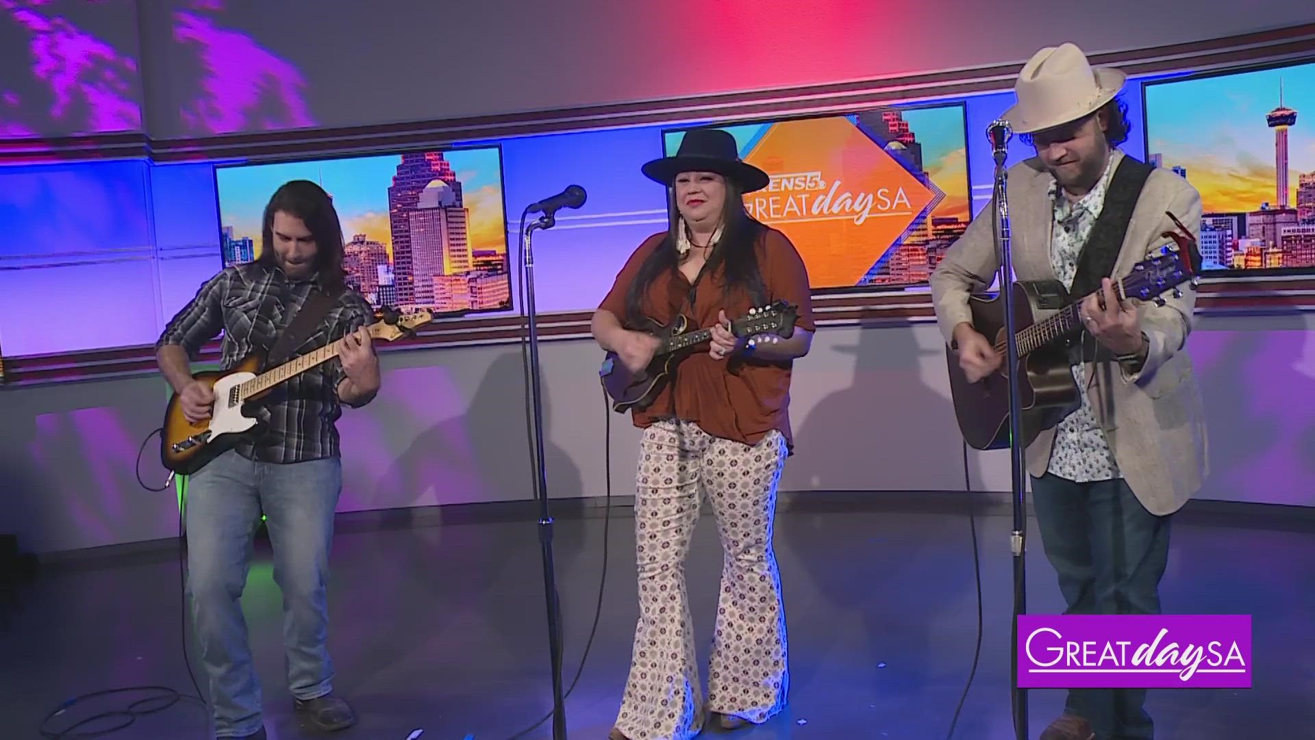 Texas Country Music band Small Town Habit stops by the studio to perform their song "Who Are You?"
