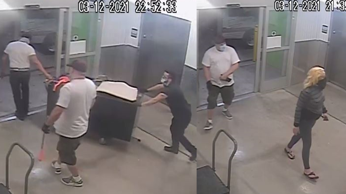 San Antonio police looking for 5 people who robbed a storage unit