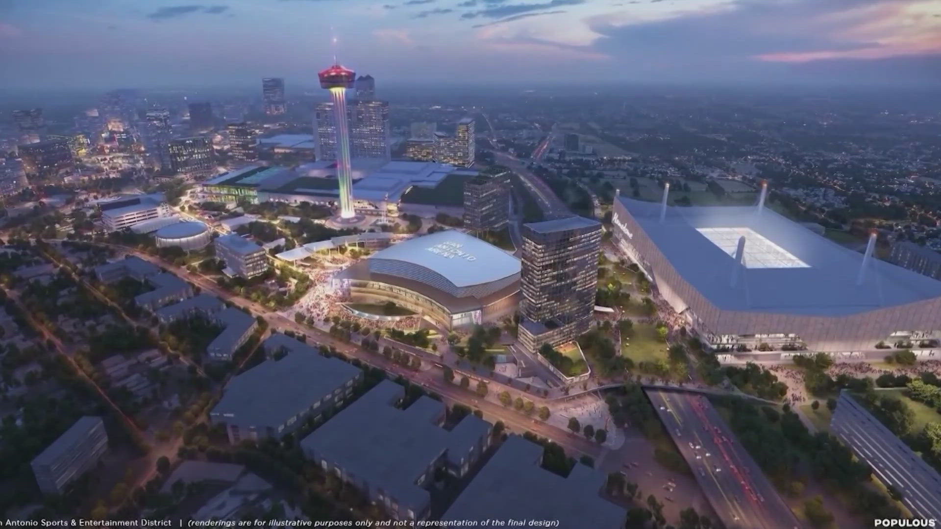 Spurs looking for community input on planned downtown arena and